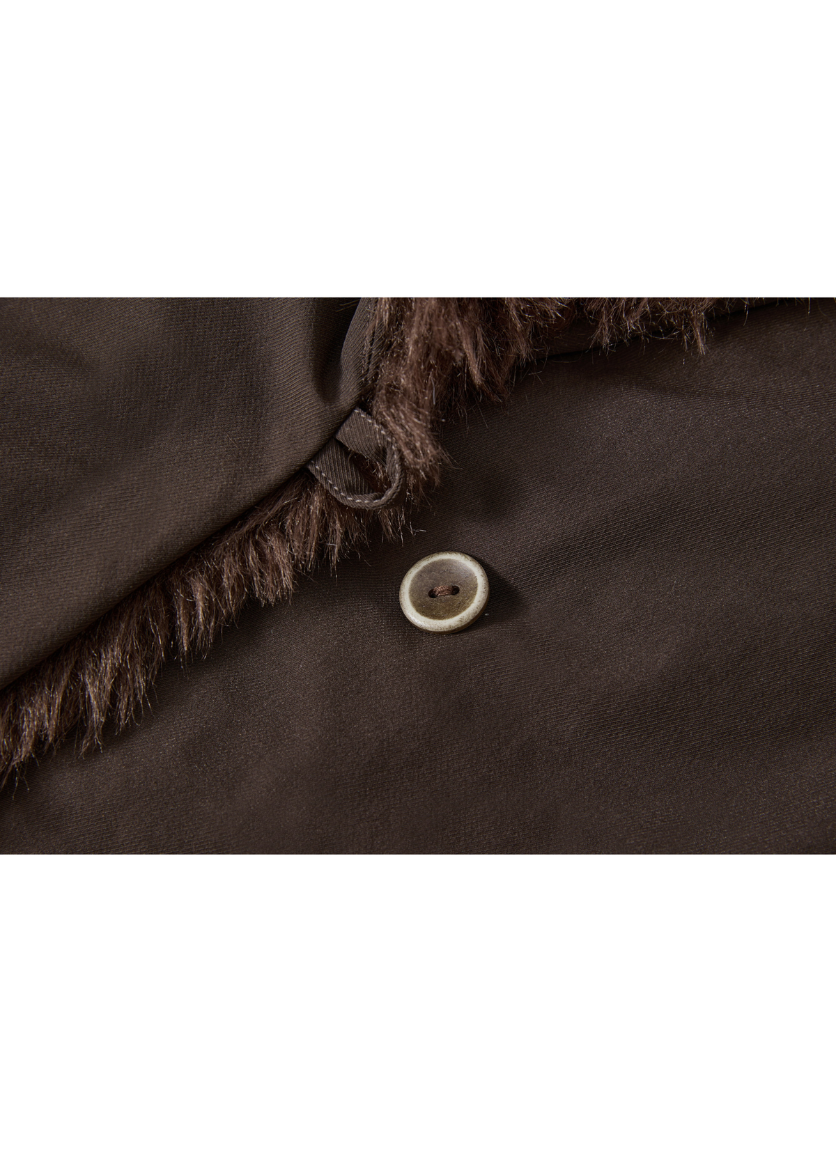 FUR LAPEL VOLUME BLOUSON