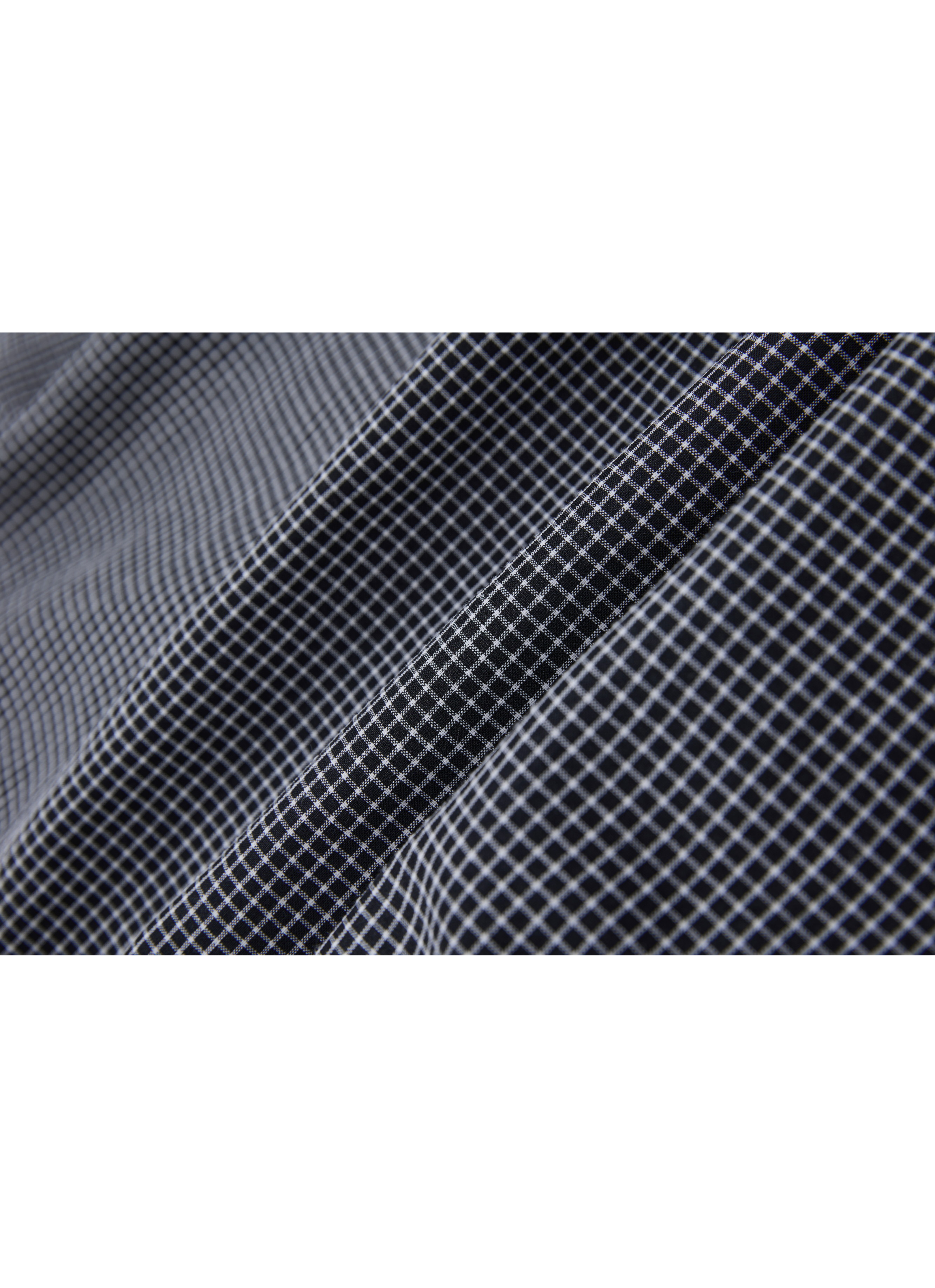 FLOWER STITCH CHECK DRESS