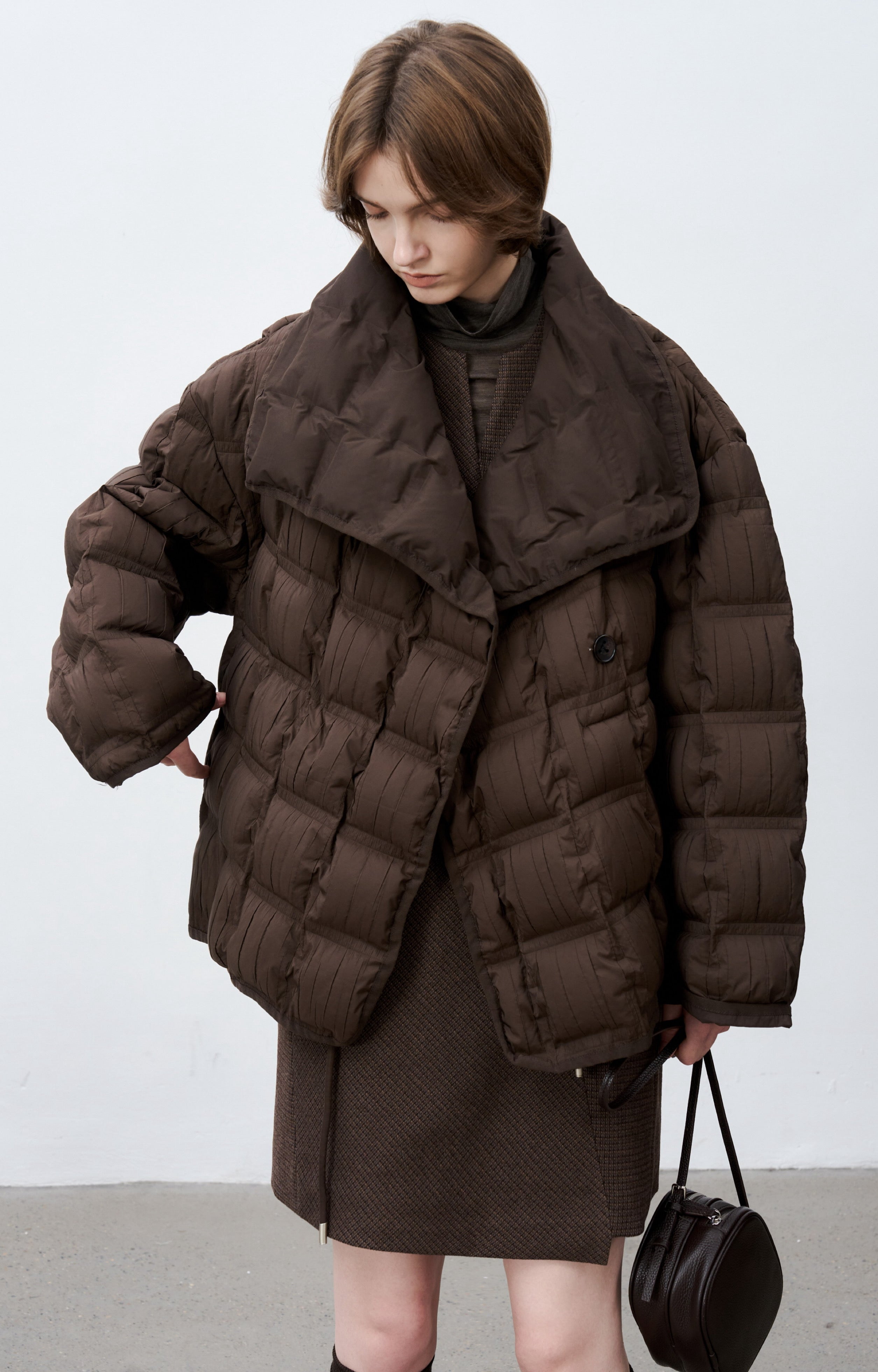 WRINKLE BLOCK DOWN COAT / リンクルブロックダウンコート