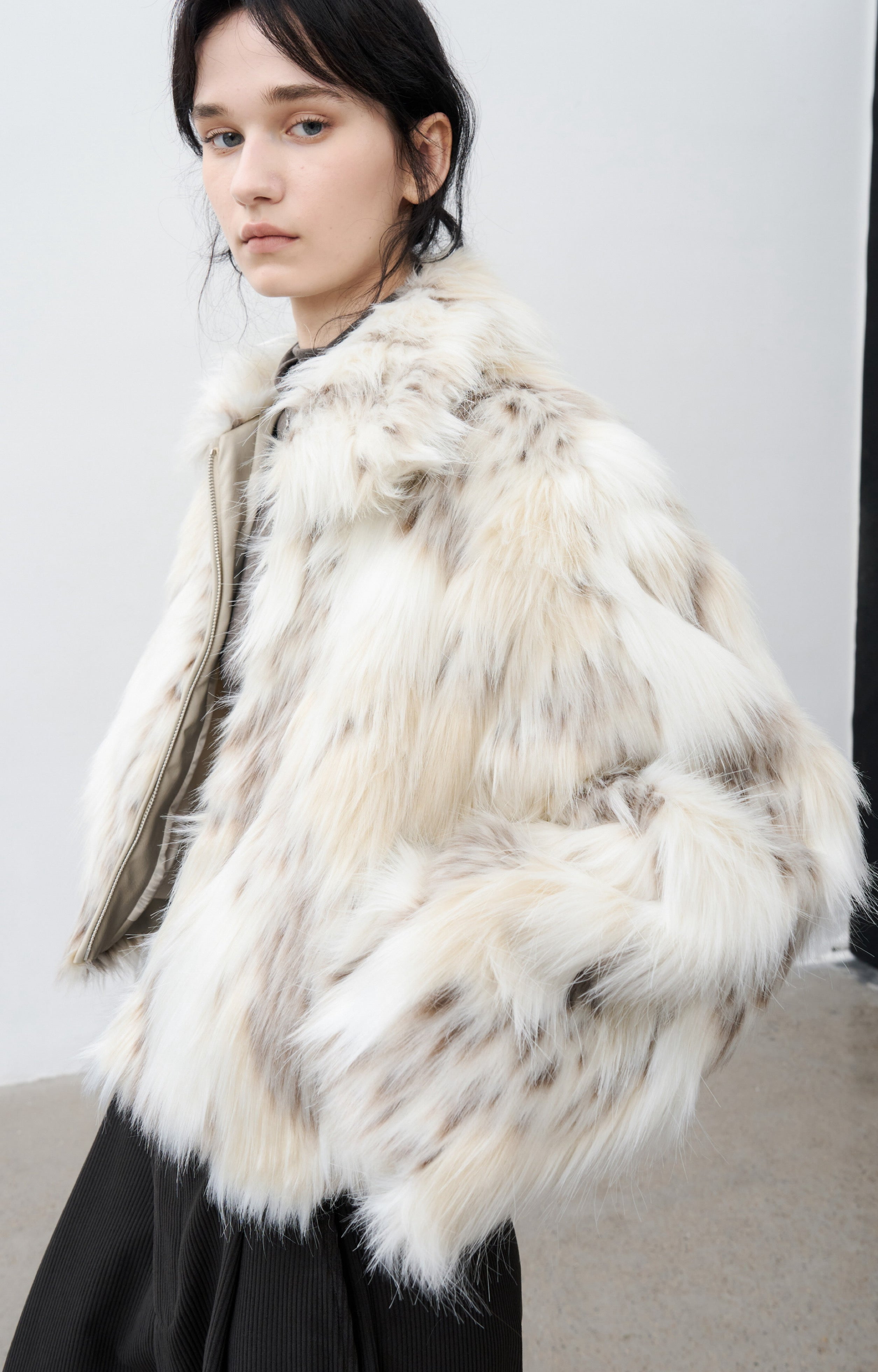 MULTI TONE FUR JACKET / マルチトーンファージャケット