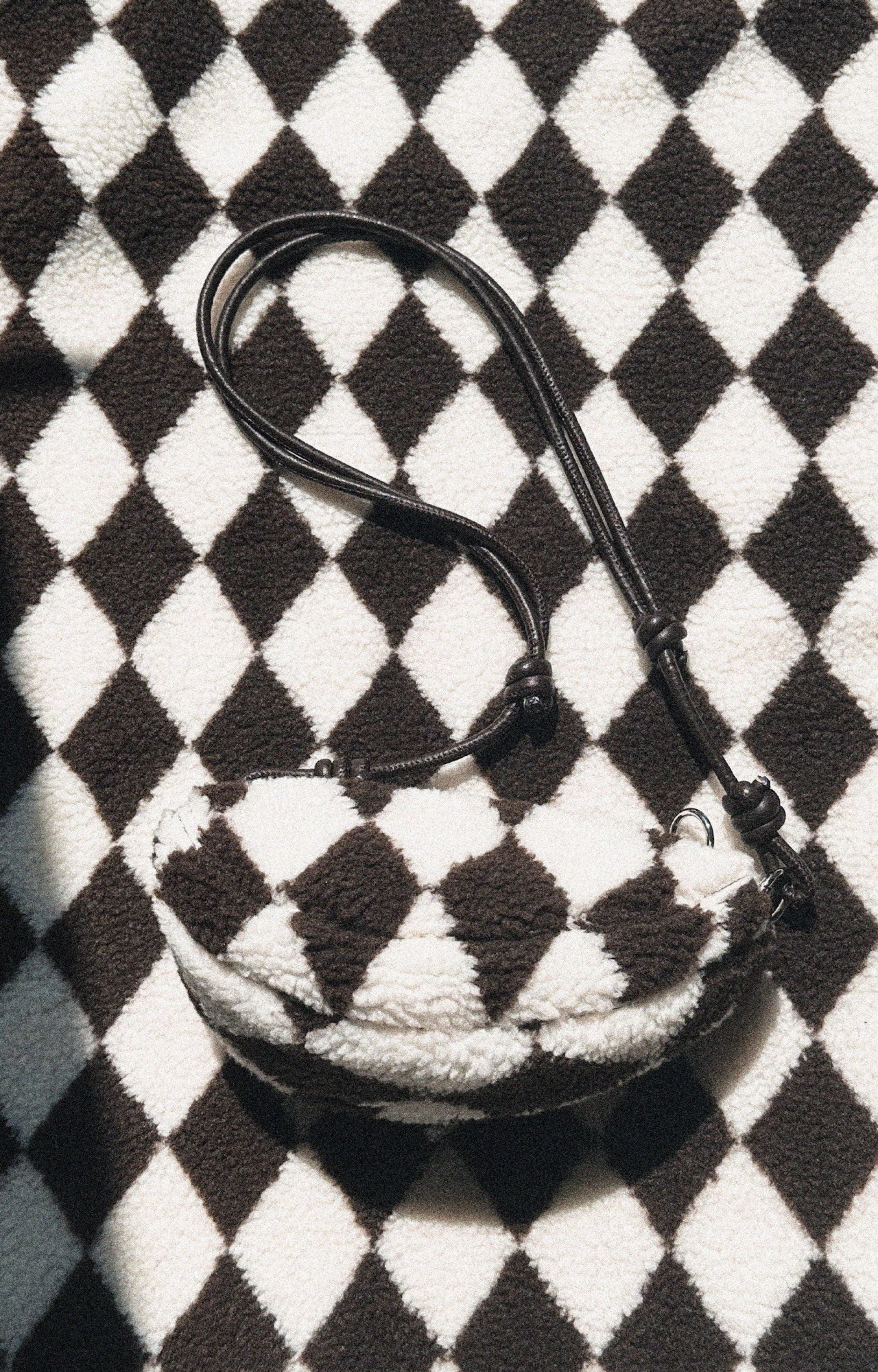 FAIR ISLE BOA BAG / フェアアイル柄ボアバック