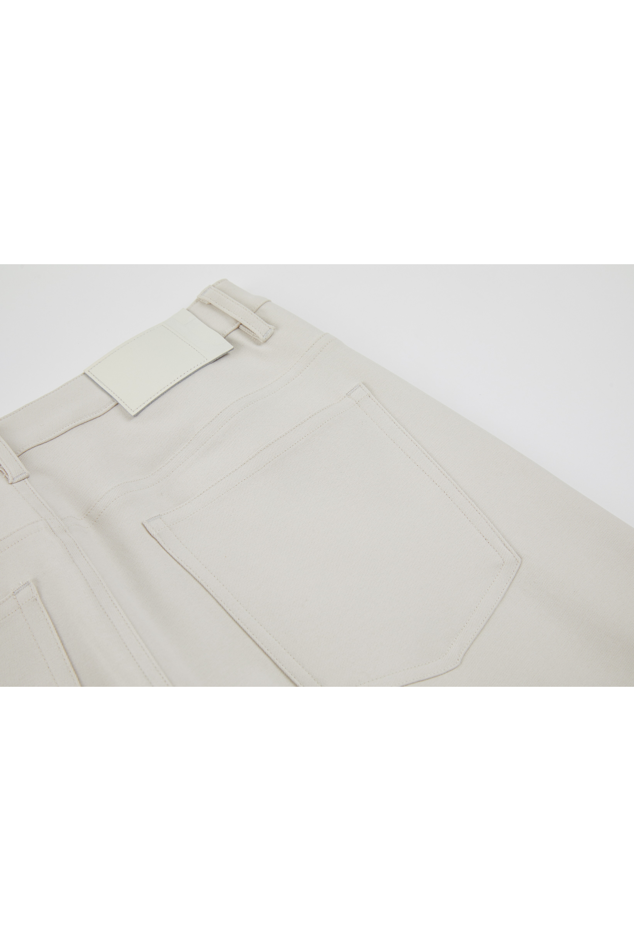 WHITE LOOSE SOFT PANTS