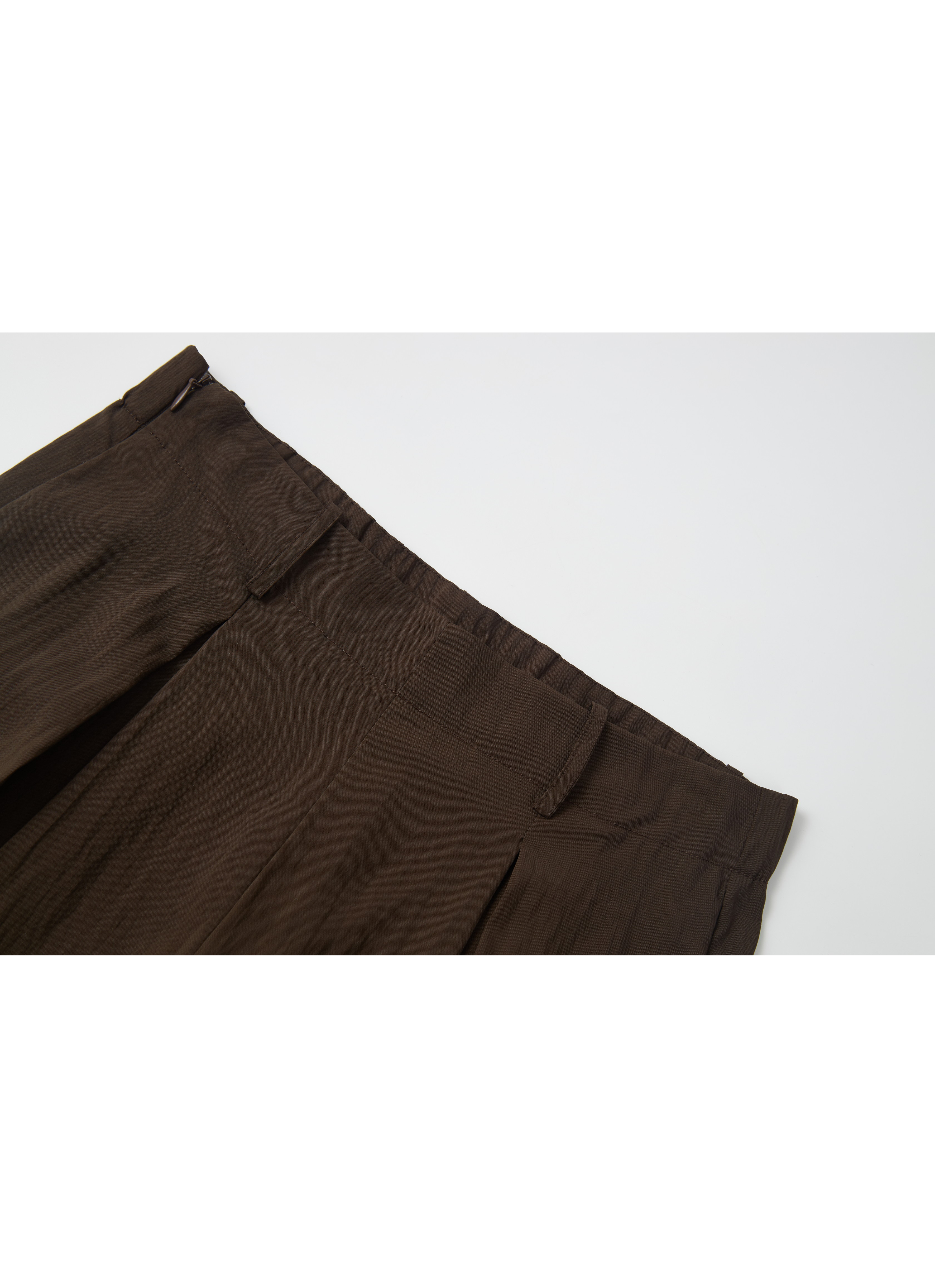 PLEATS WAIST DRAPE PANTS / 플리츠 웨스트 드레이프 팬츠