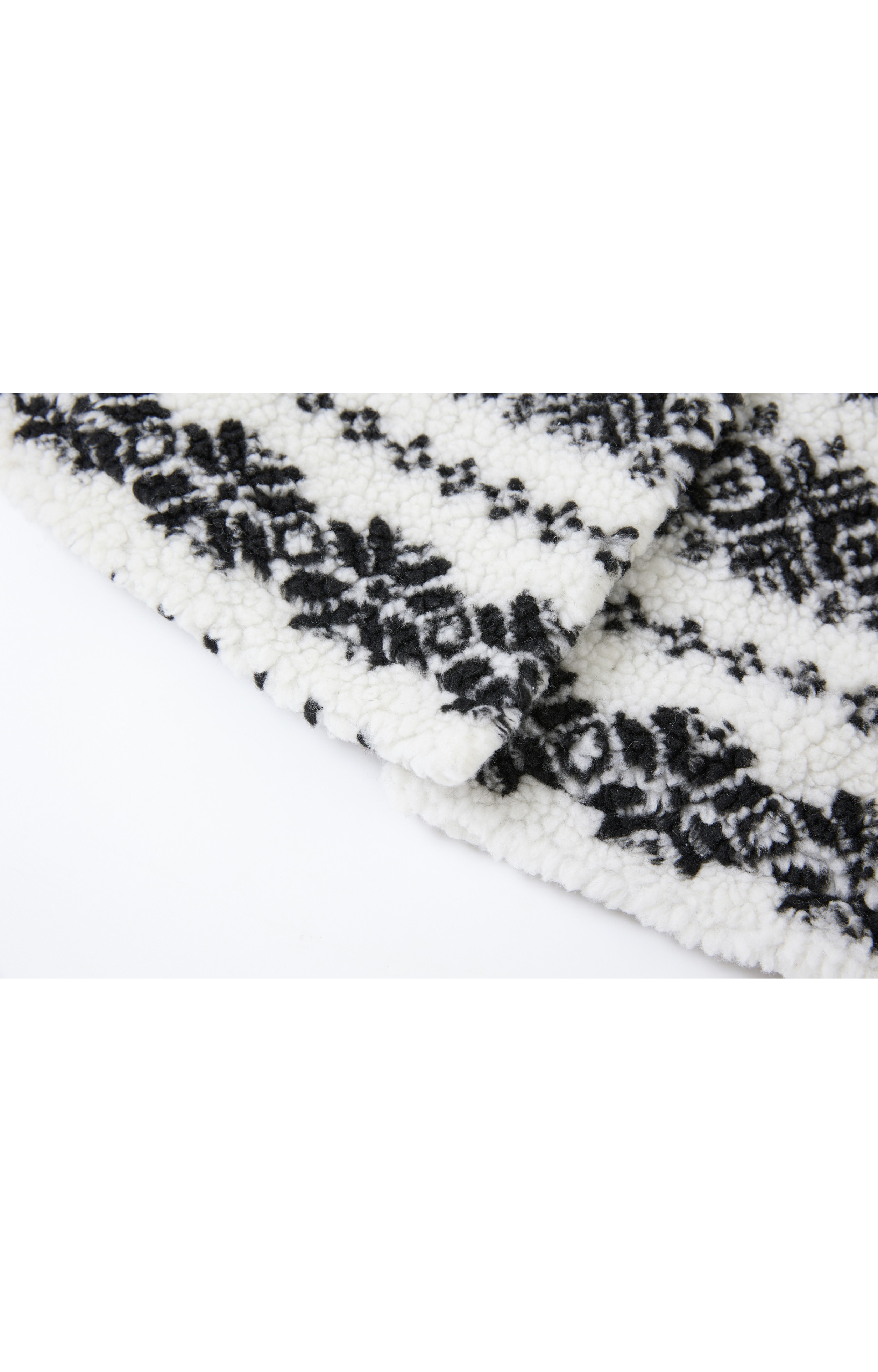 FAIR ISLE BOA BLOUSON / フェアアイル柄ボアブルゾン