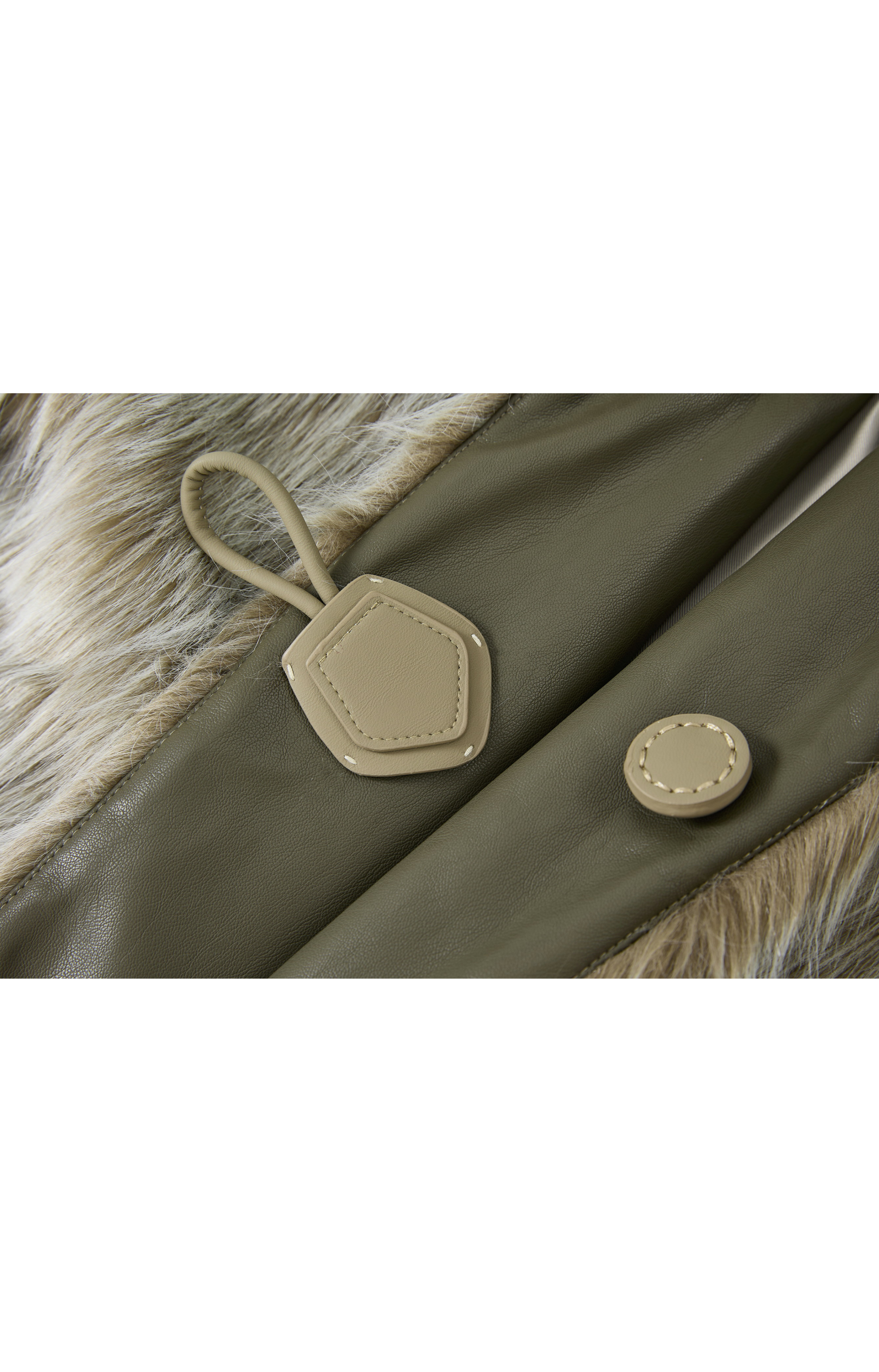 FADED TONE FUR JACKET / 페이드 톤 퍼 재킷