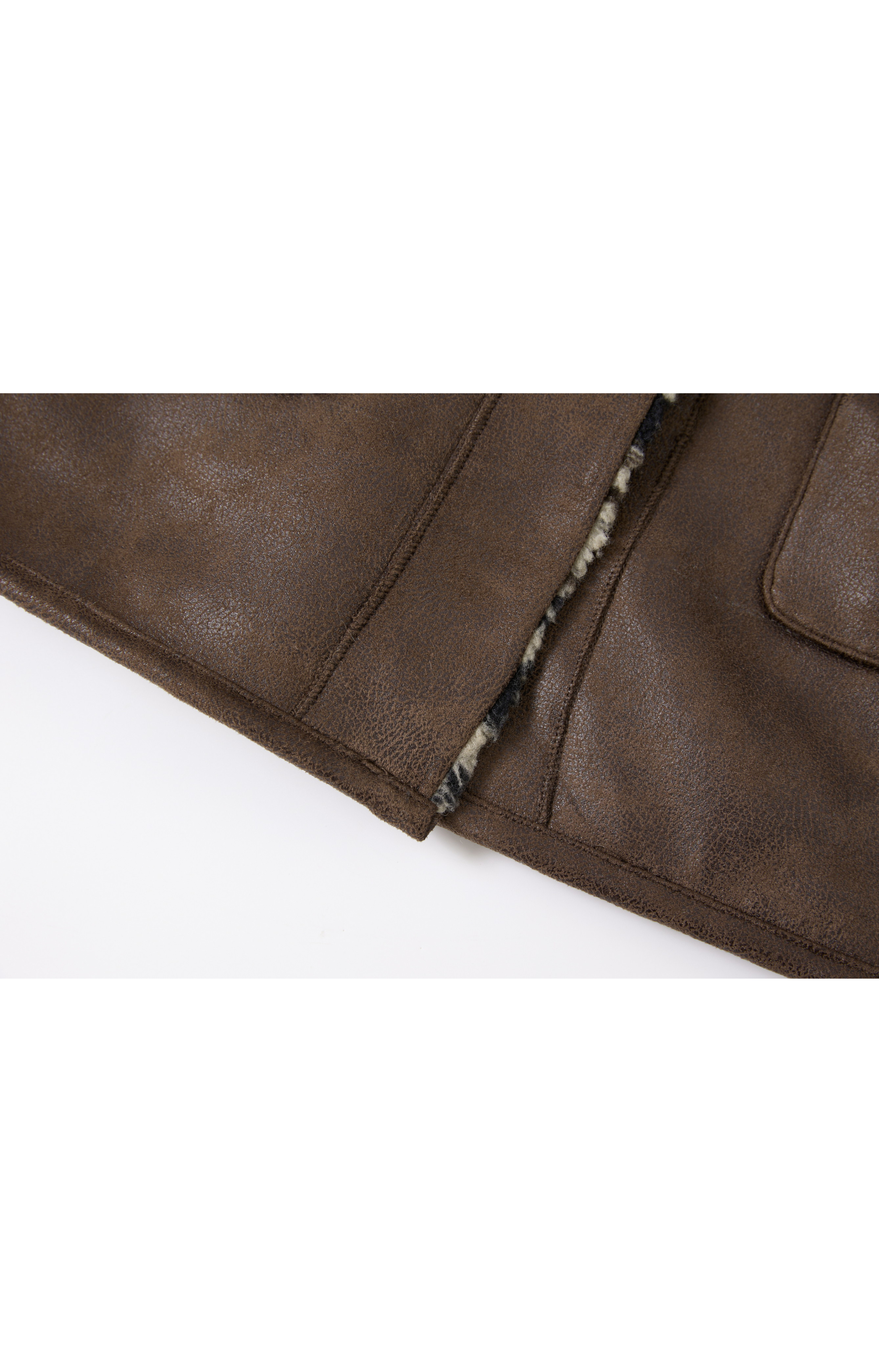 FAIR ISLE LEATHER JACKET＆GLOVE / フェアアイルレザージャケット＆手袋