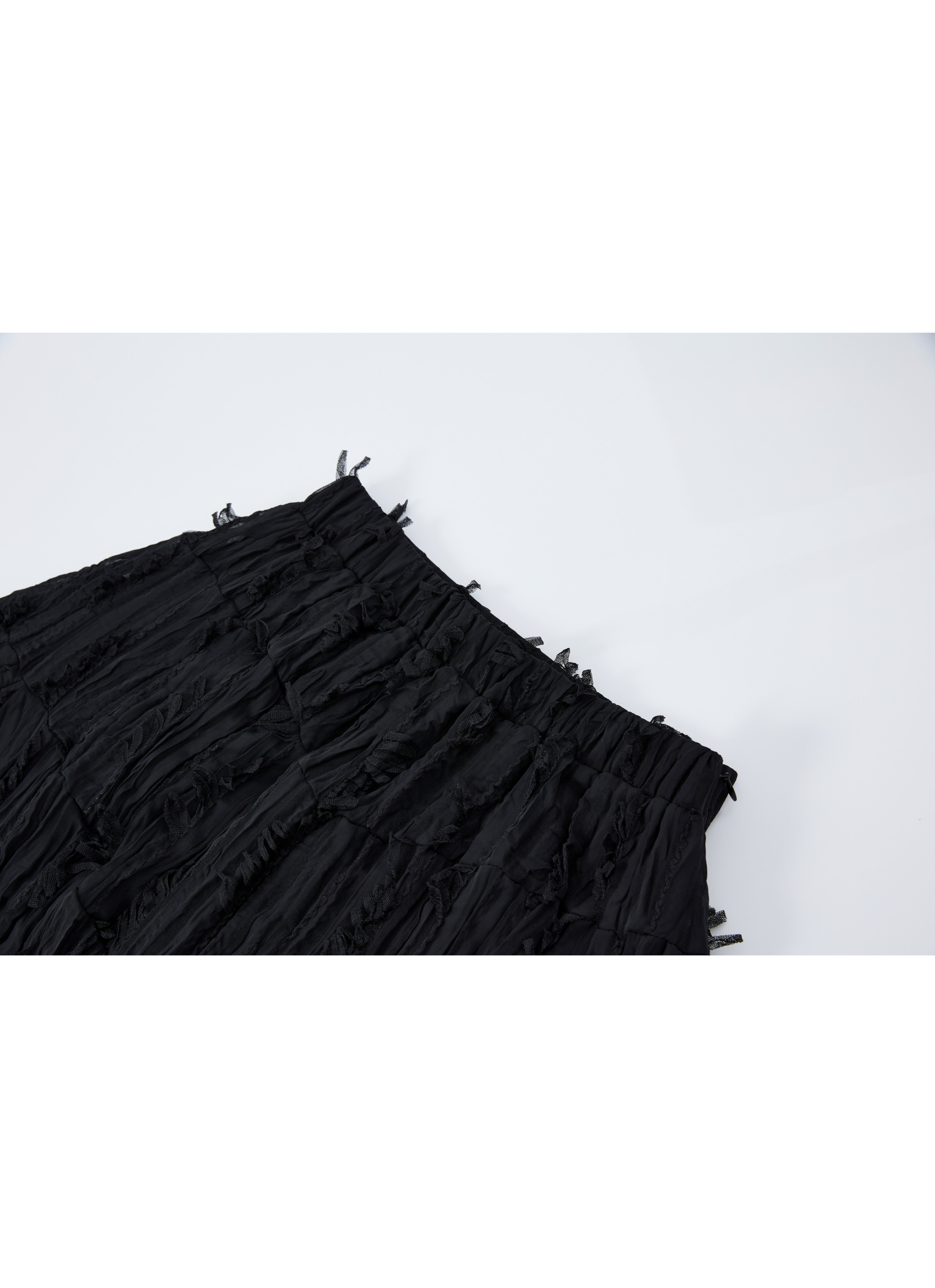 FEATHER TOUCH DESIGN SKIRT
