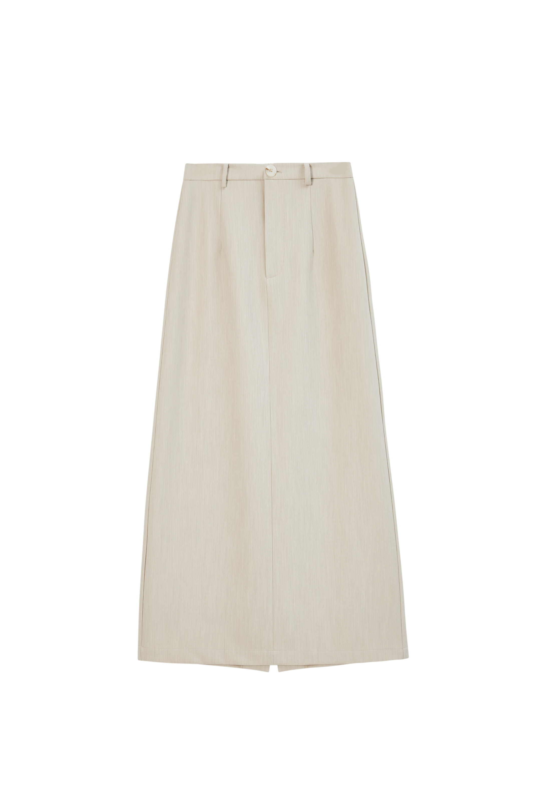 BACK SLIT FLAT SKIRT