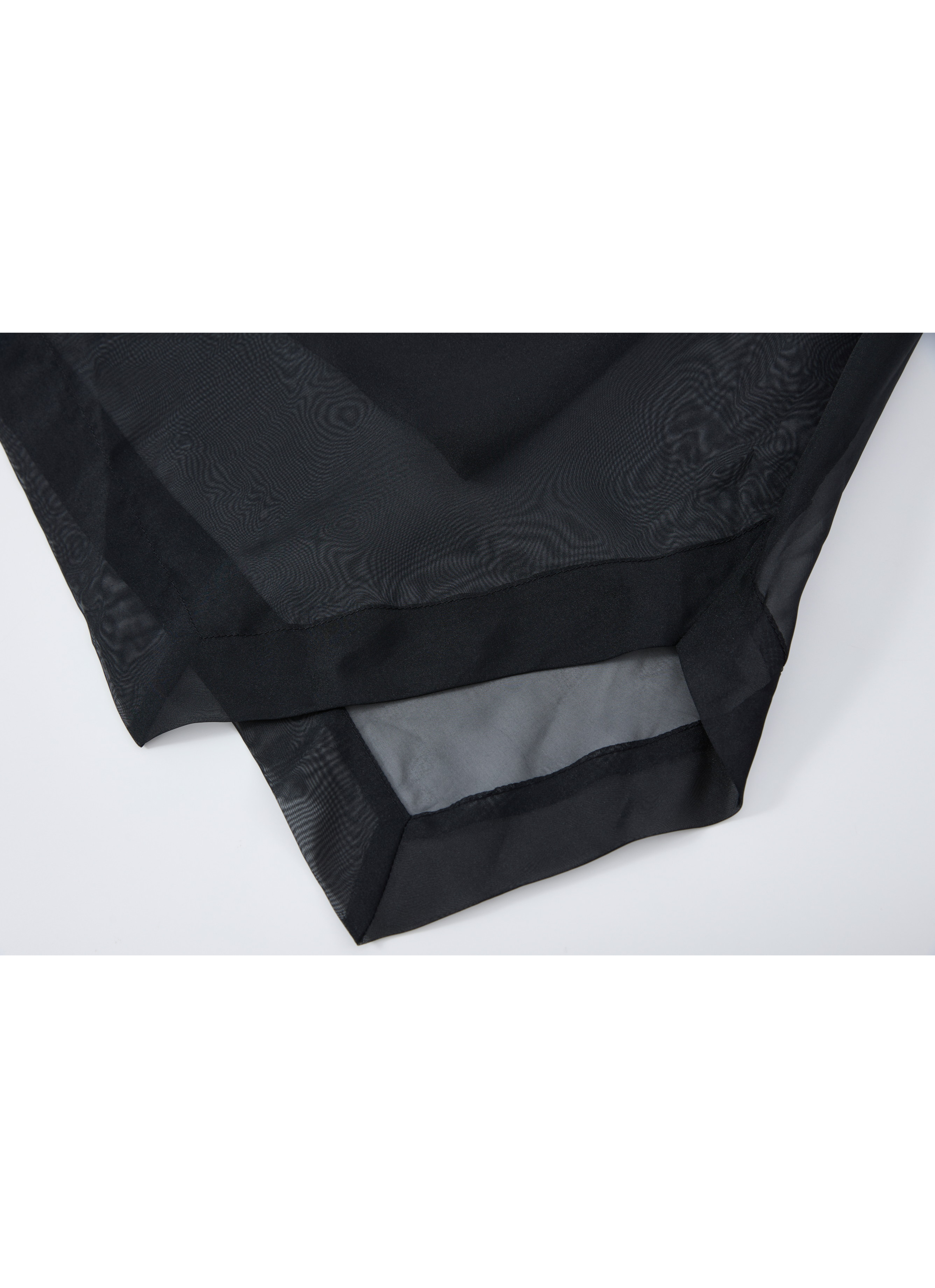 SHEER VEIL LAYERED SKIRT