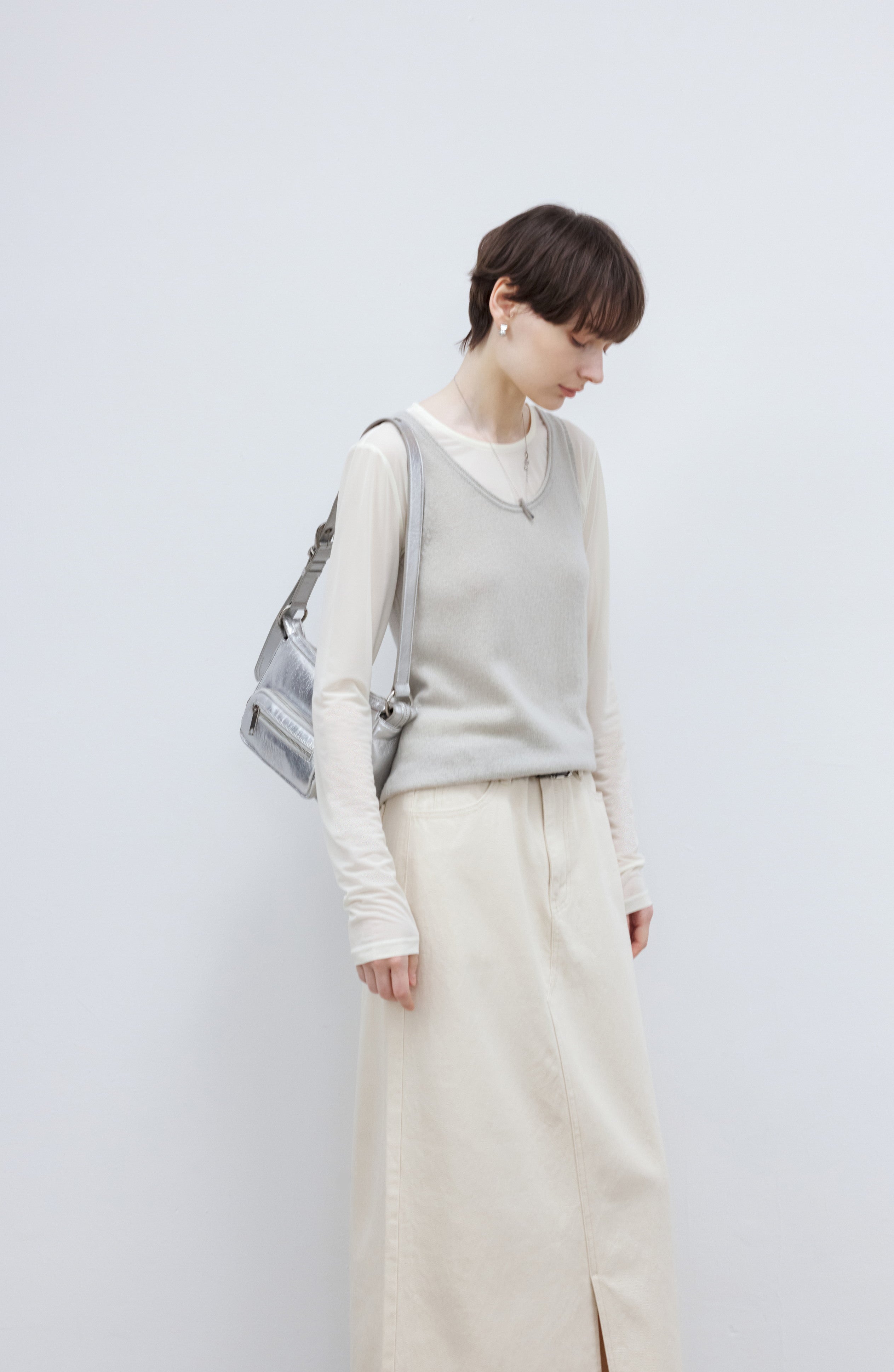 BASIC SHEER TULLE TOP / ベーシックシアーチュールトップ