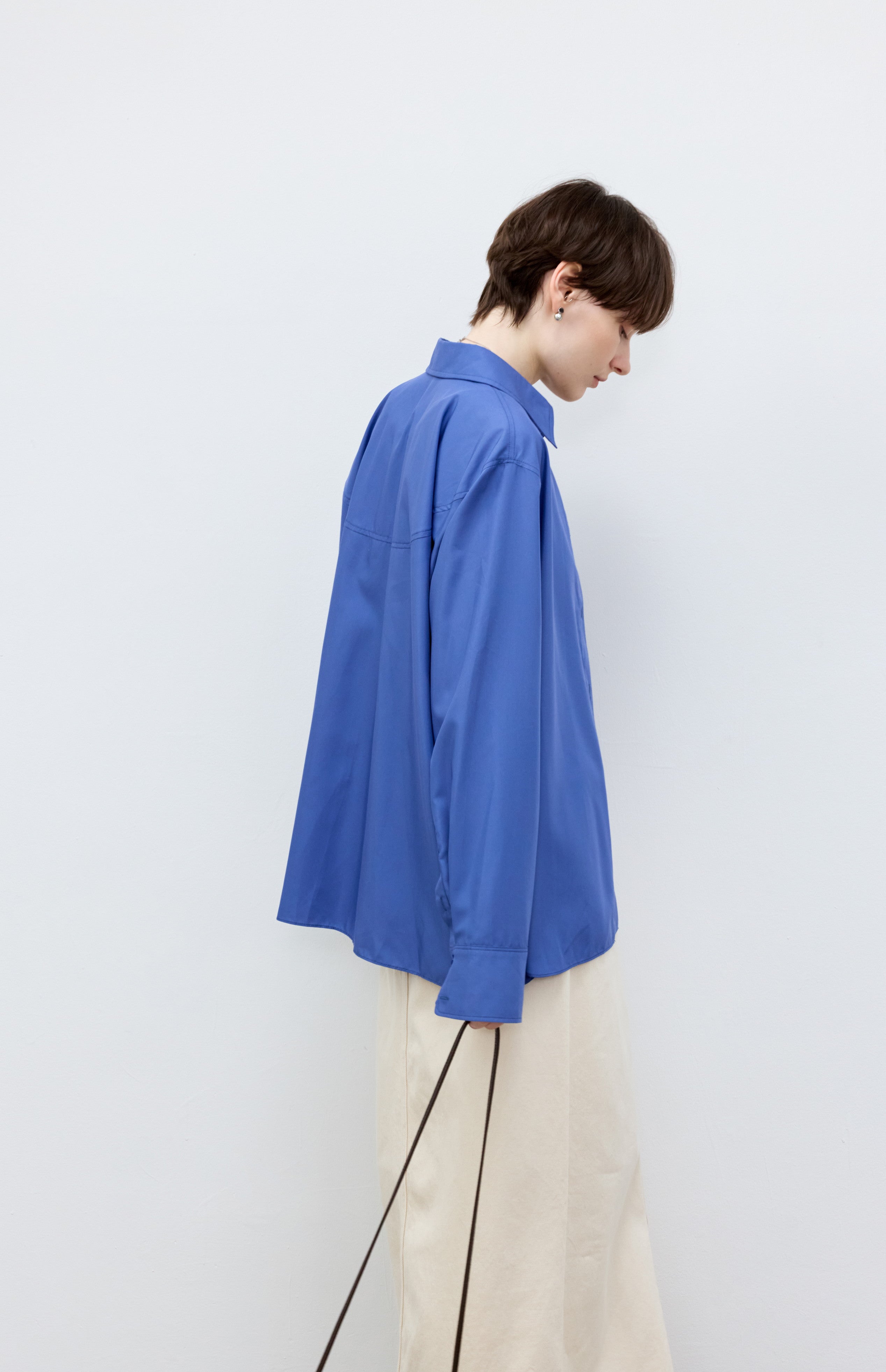 2WAY SILHOUETTE COLOR SHIRT / 2WAYシルエットカラーシャツ