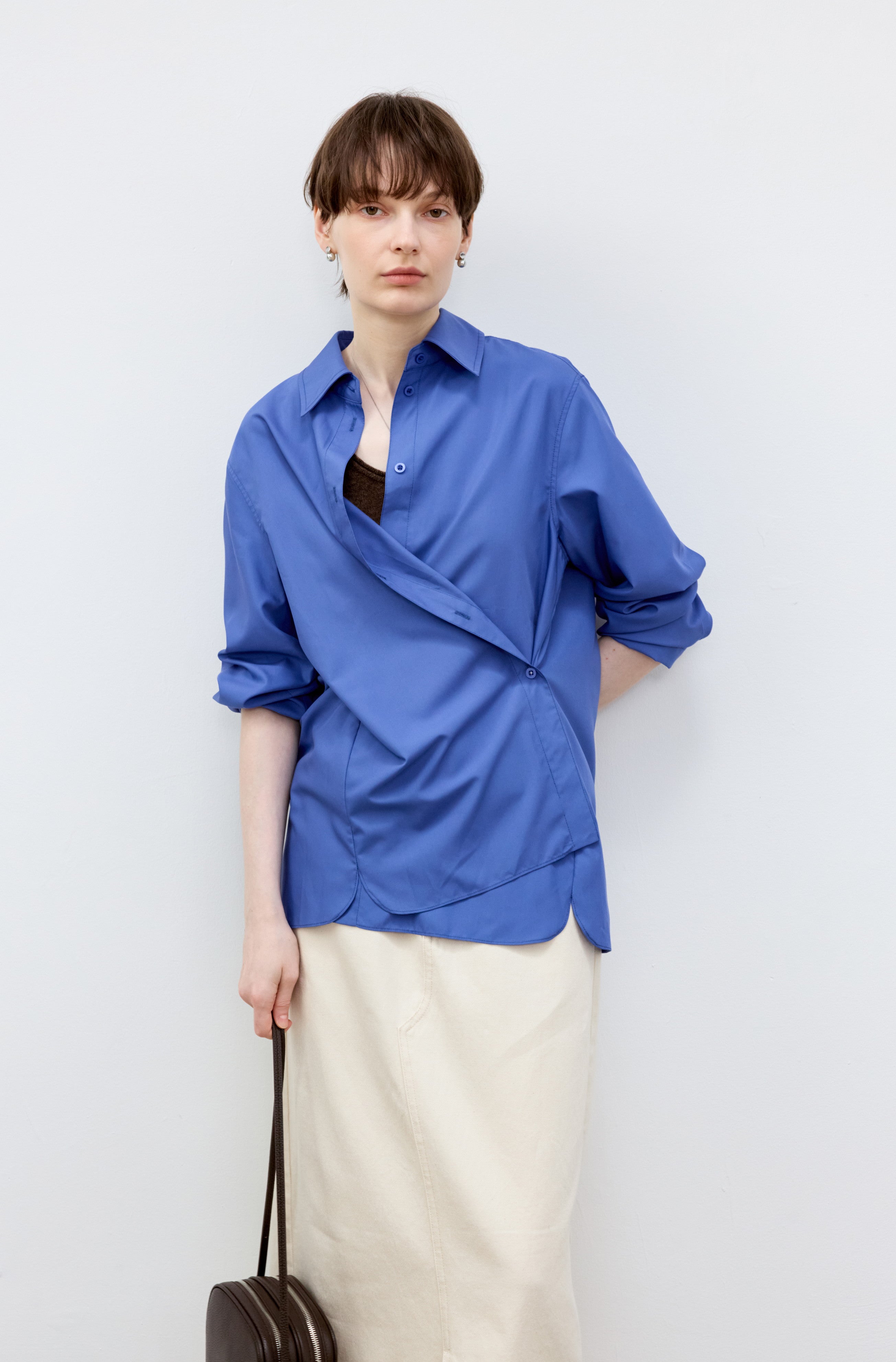 2WAY SILHOUETTE COLOR SHIRT