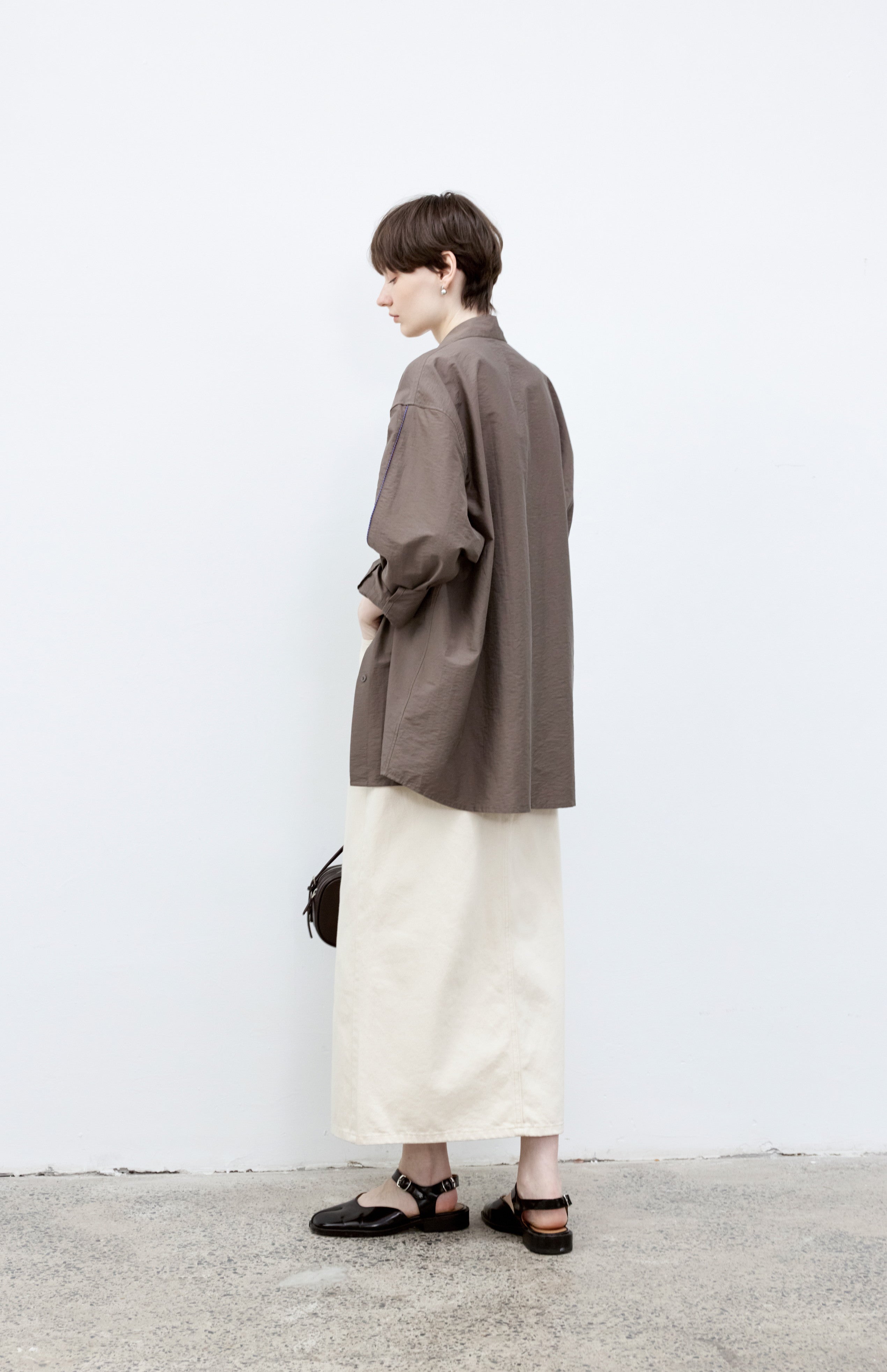 SLEEVE STITCH LOOSE SHIRT / スリーブステッチルーズシャツ