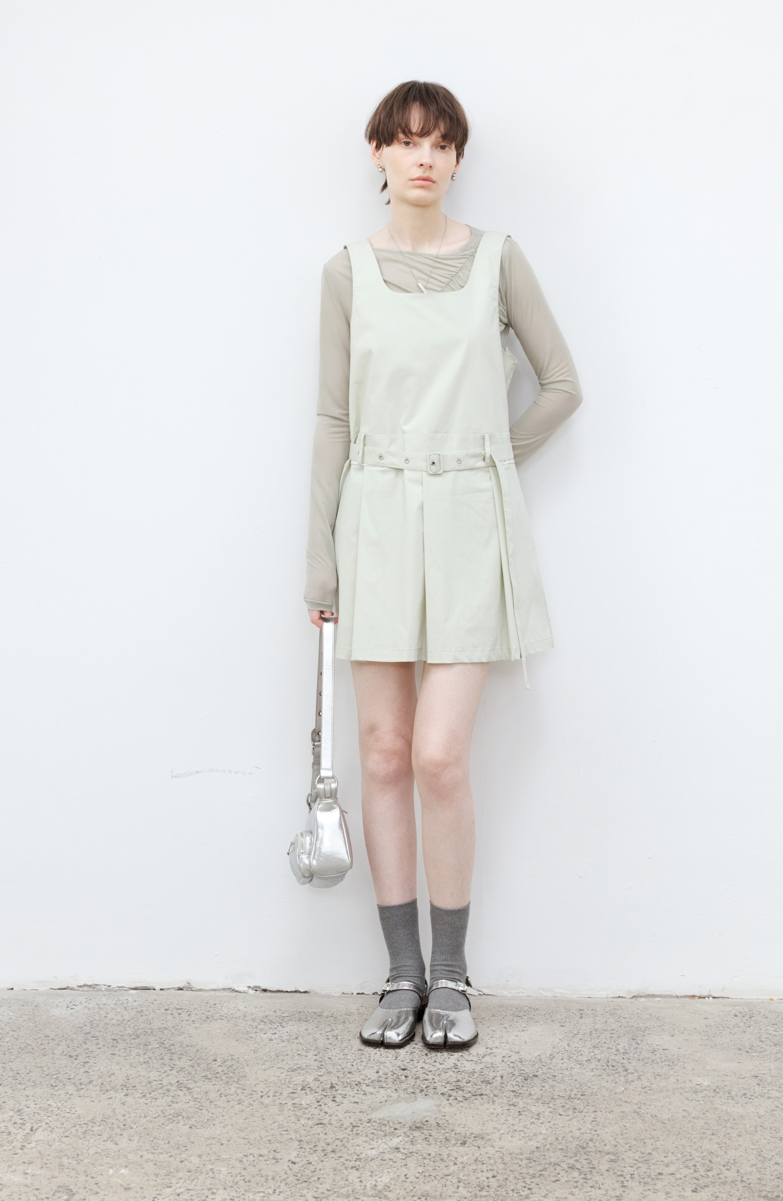 BELT MARK SHORT DRESS / ベルトマークショートワンピース