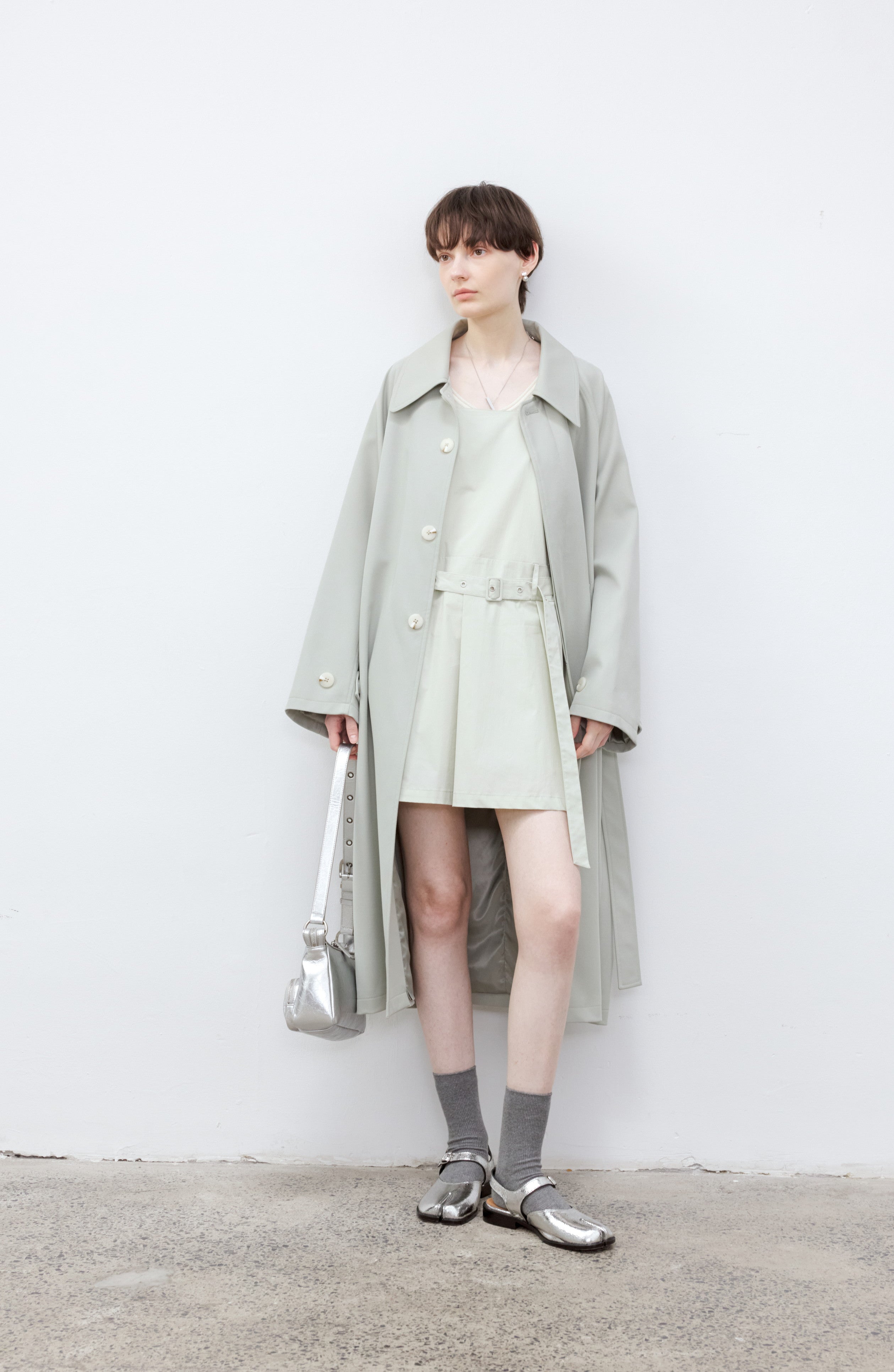 NATURAL PLAIN PALE TRENCH