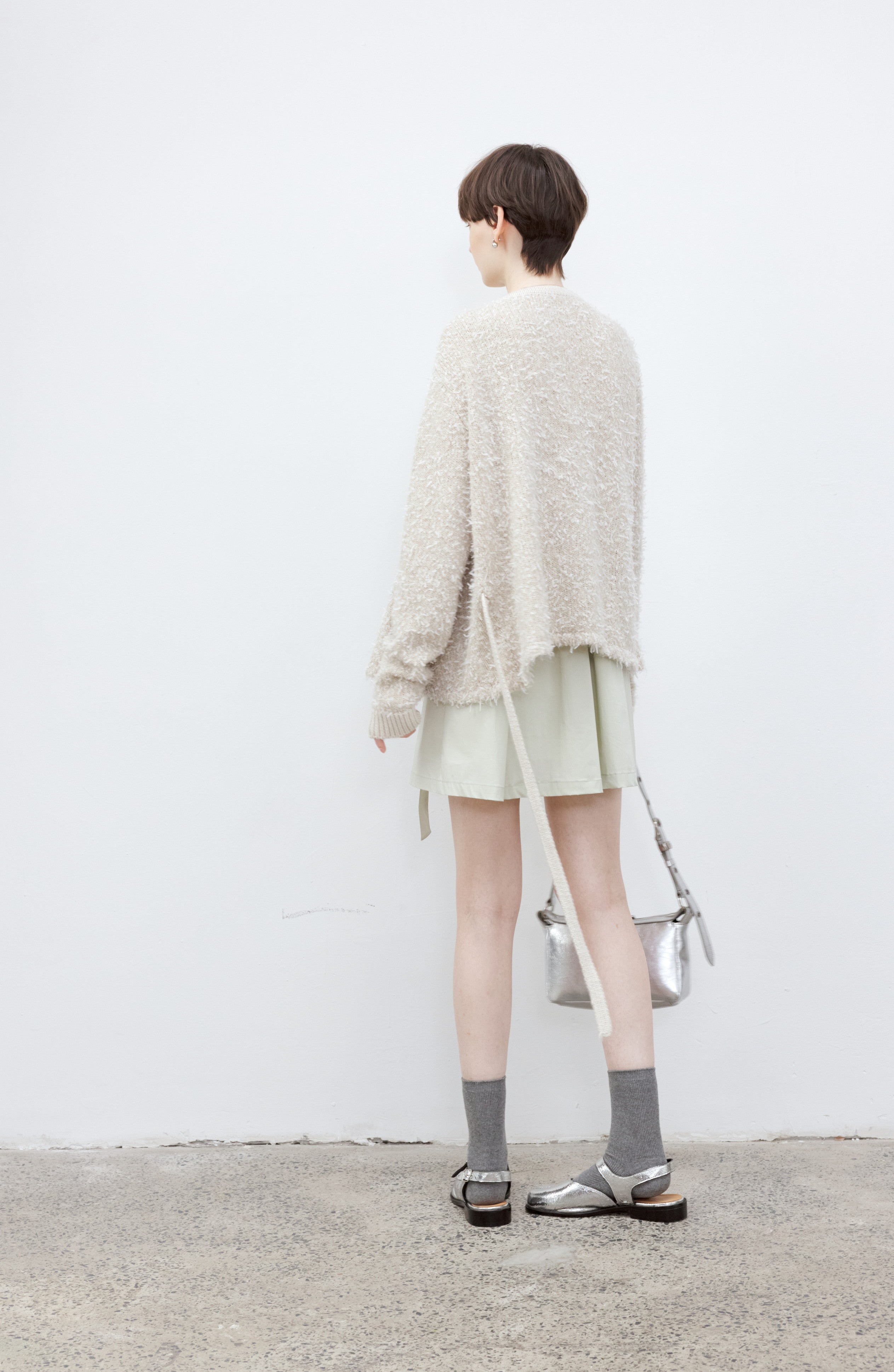 FLUFFY SOFT KNIT CARDIGAN