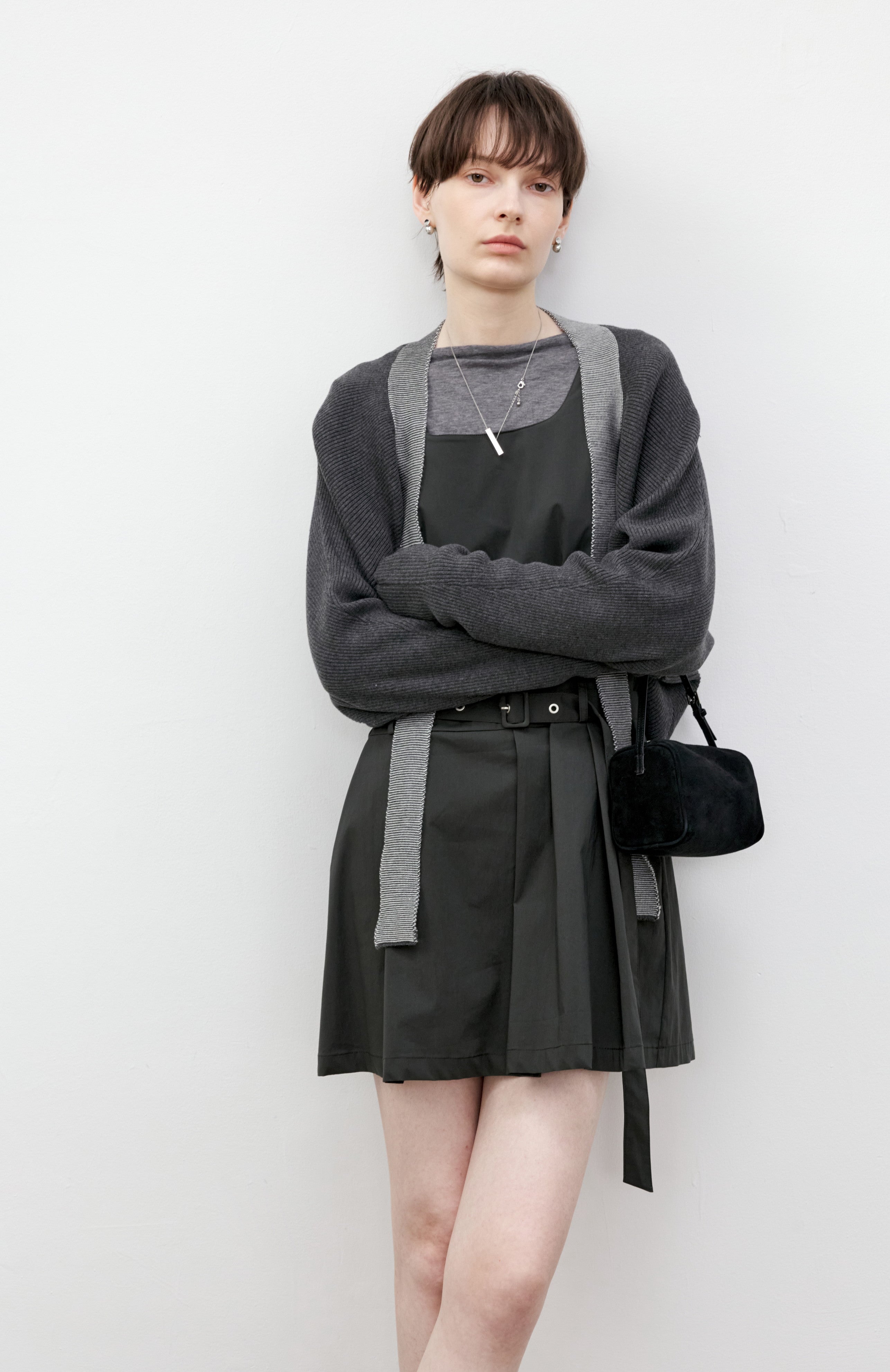 BELT MARK SHORT DRESS / ベルトマークショートワンピース