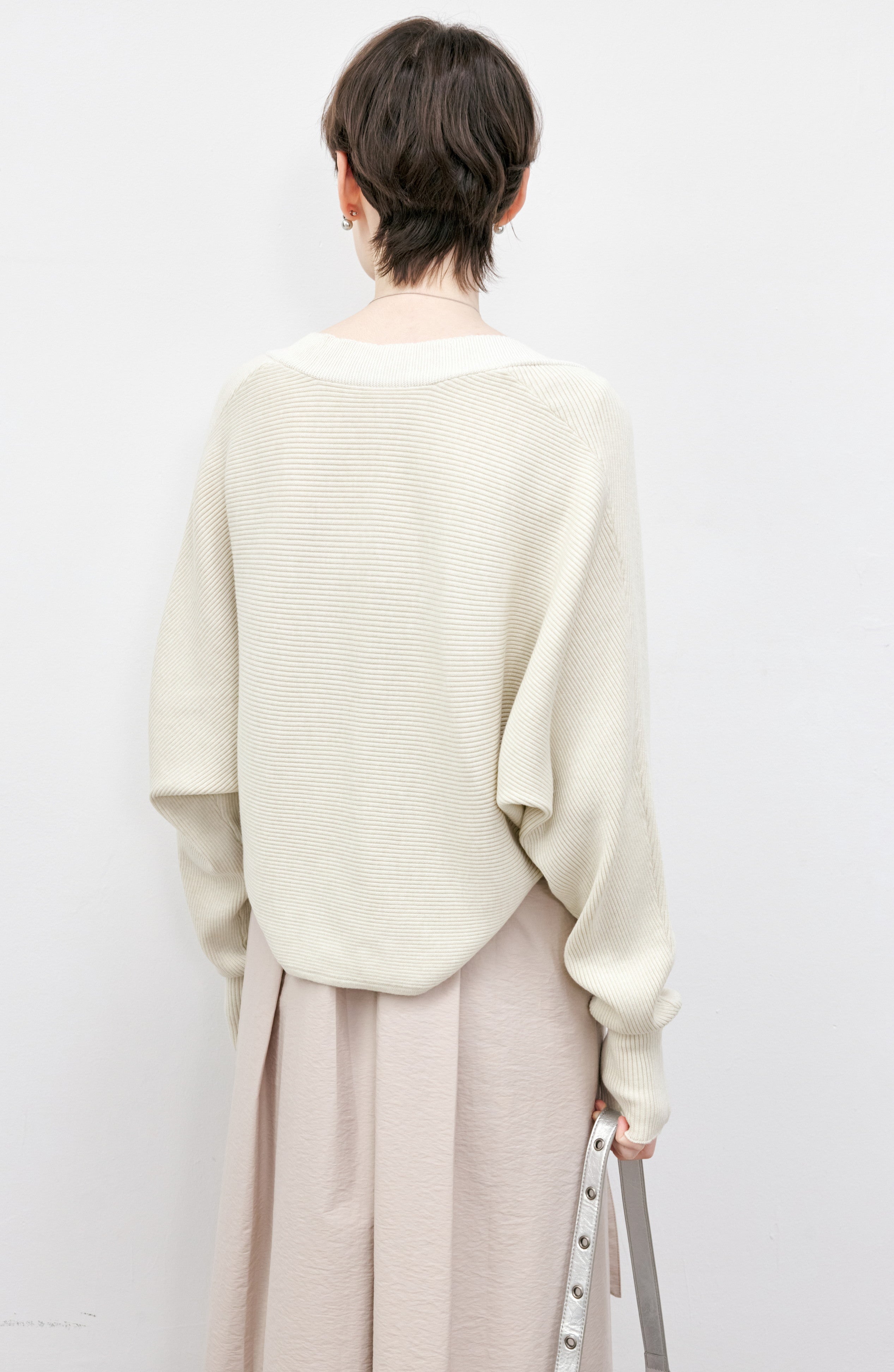 RIB KNIT BOLERO CARDIGAN / リブニットボレロカーディガン