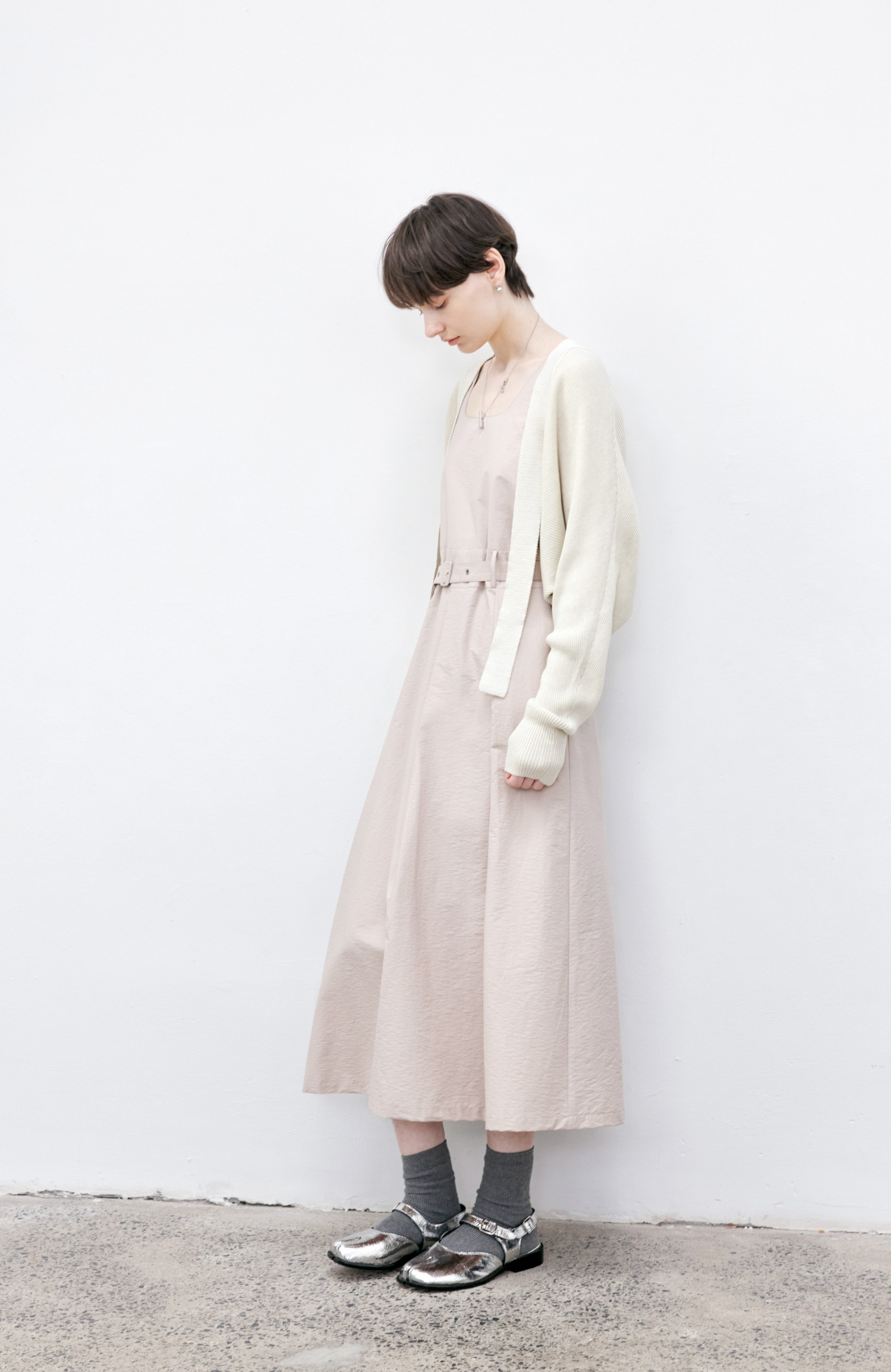 BELT MARK CLASSICAL DRESS / ベルトマーククラシカルワンピース