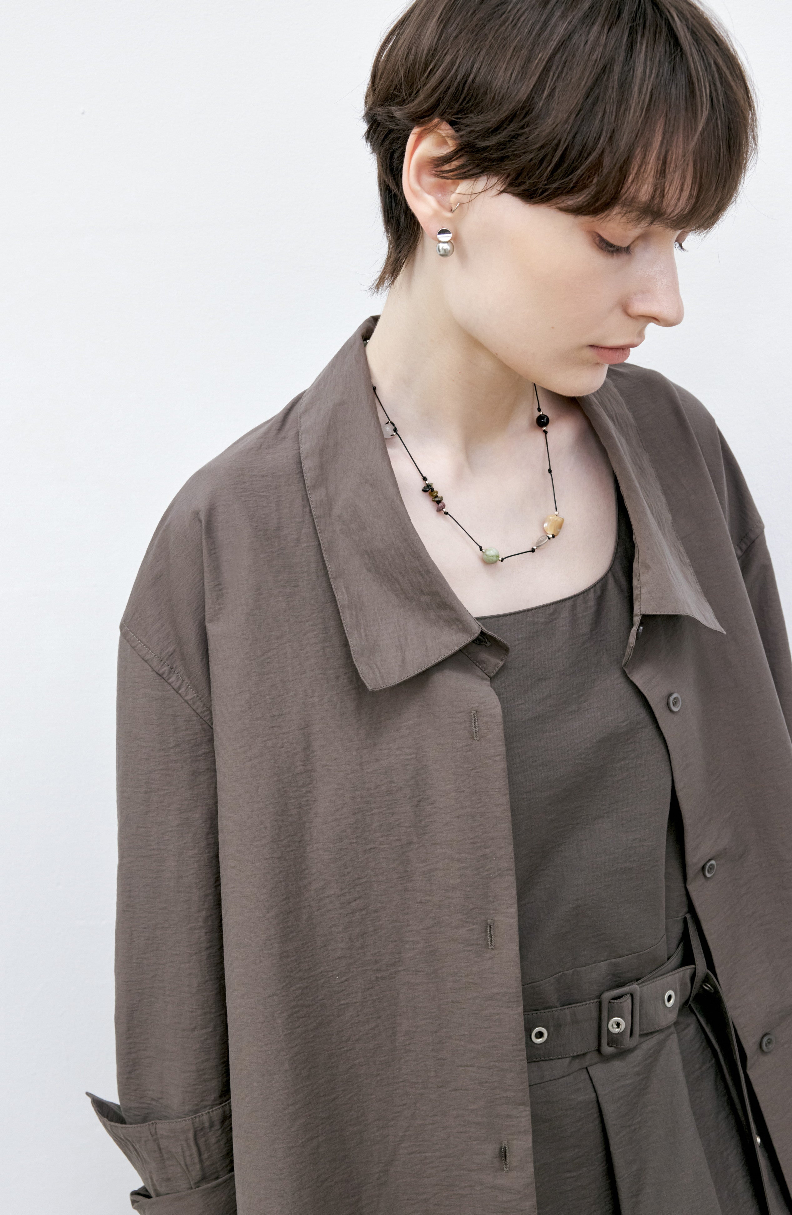 SLEEVE STITCH LOOSE SHIRT / スリーブステッチルーズシャツ