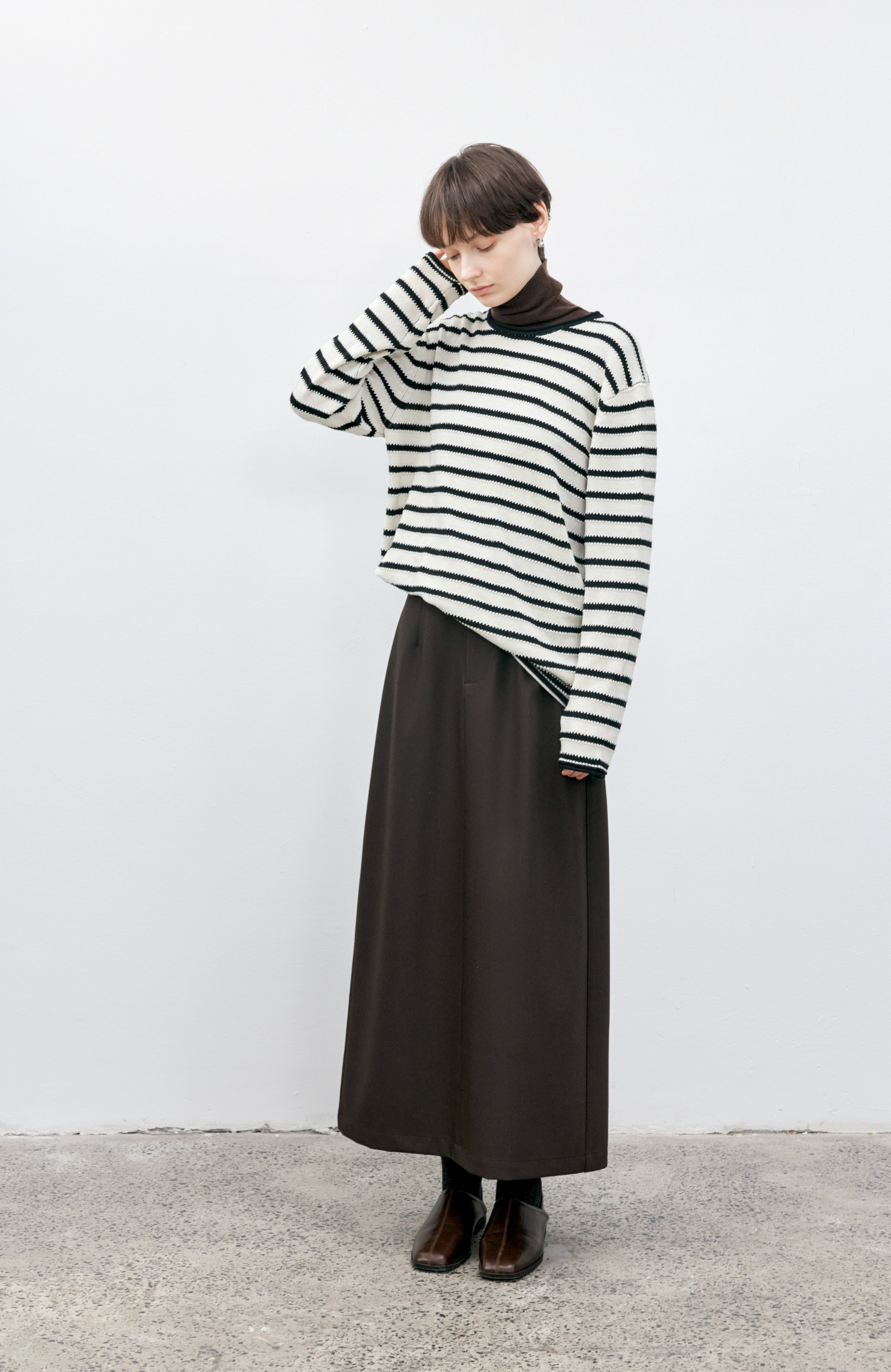 FULL STRIPE LOOSE SWEATER / フルストライプルーズセーター