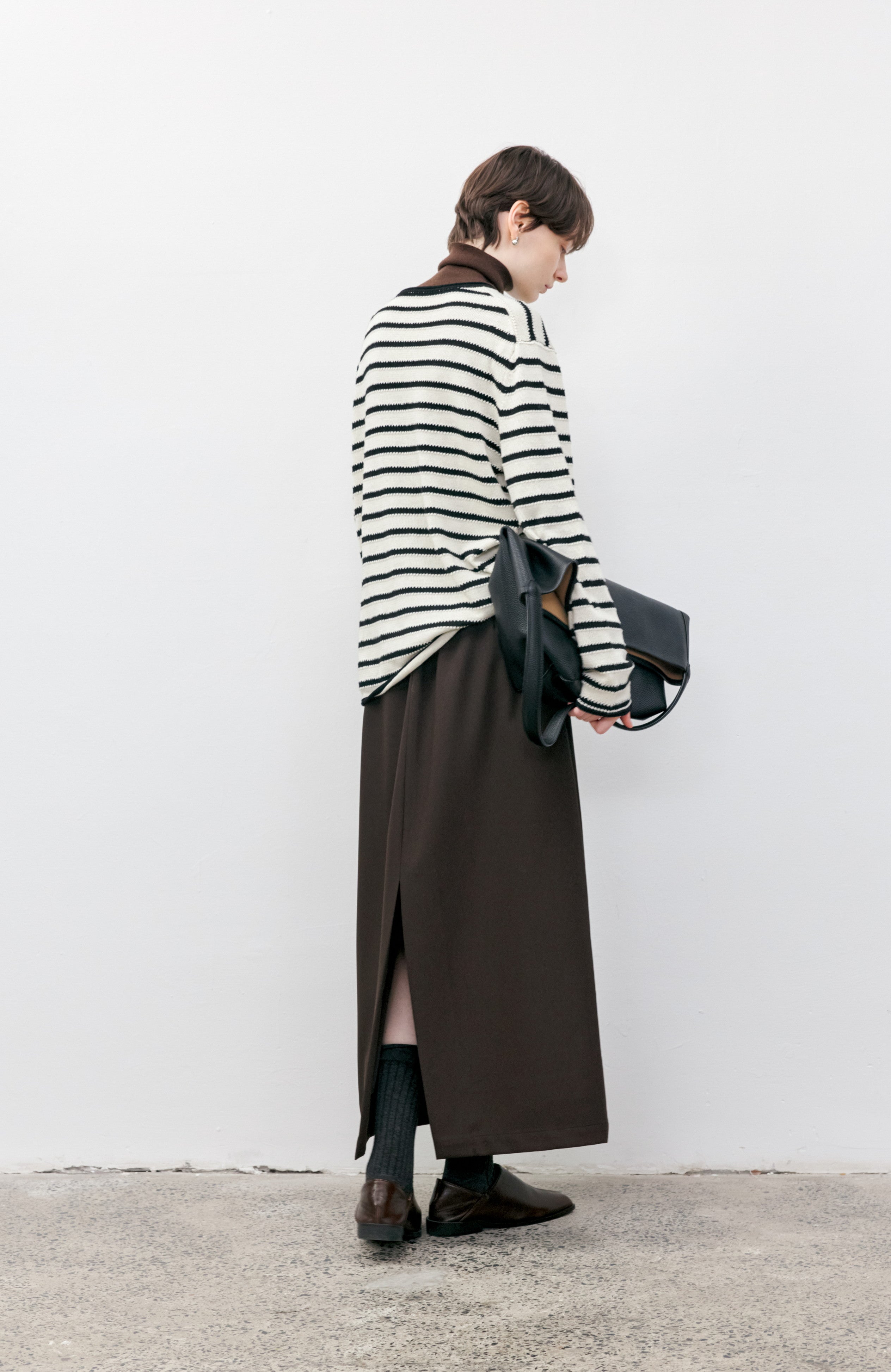 FULL STRIPE LOOSE SWEATER / フルストライプルーズセーター