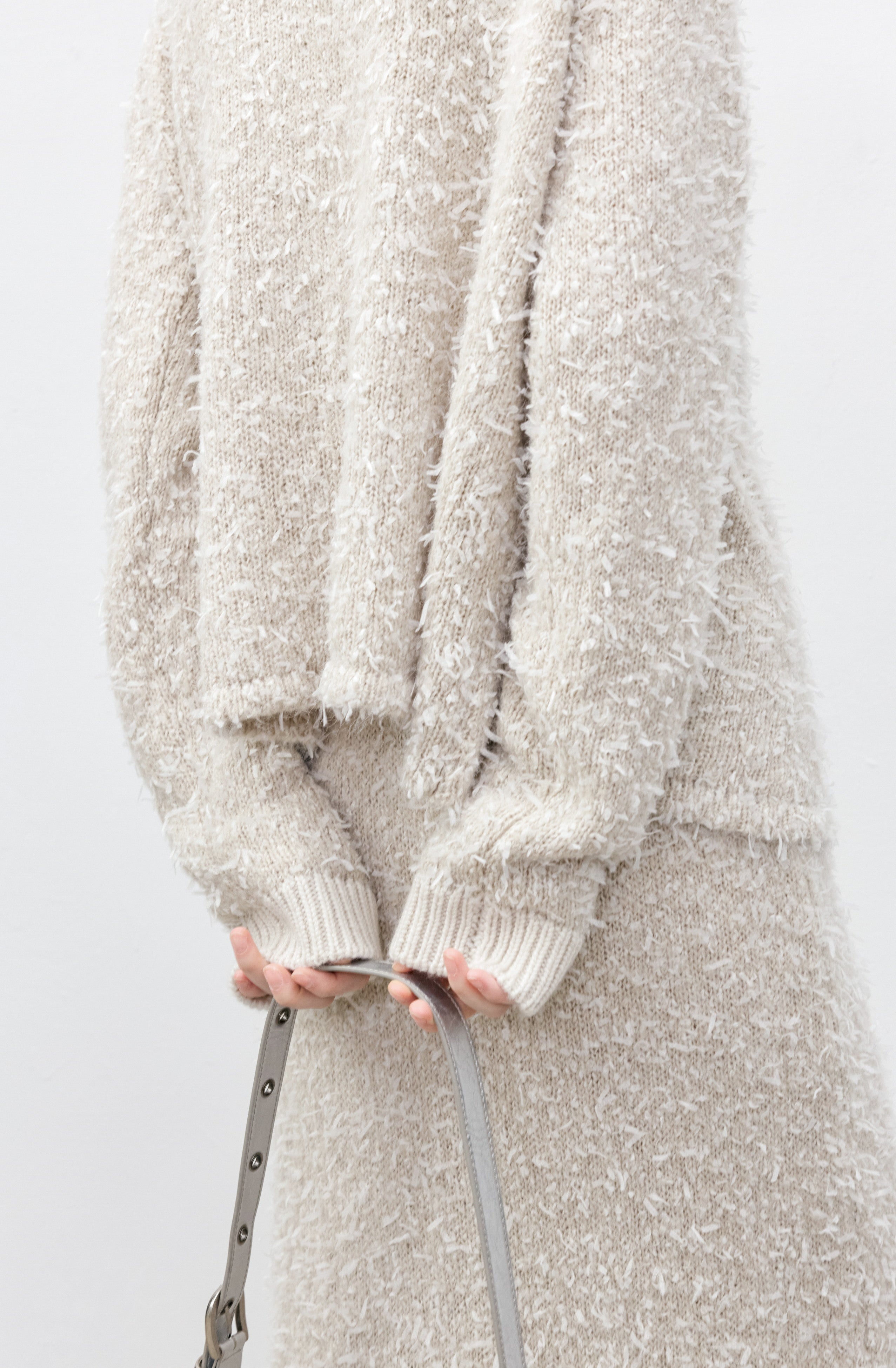 FLUFFY SOFT KNIT CARDIGAN