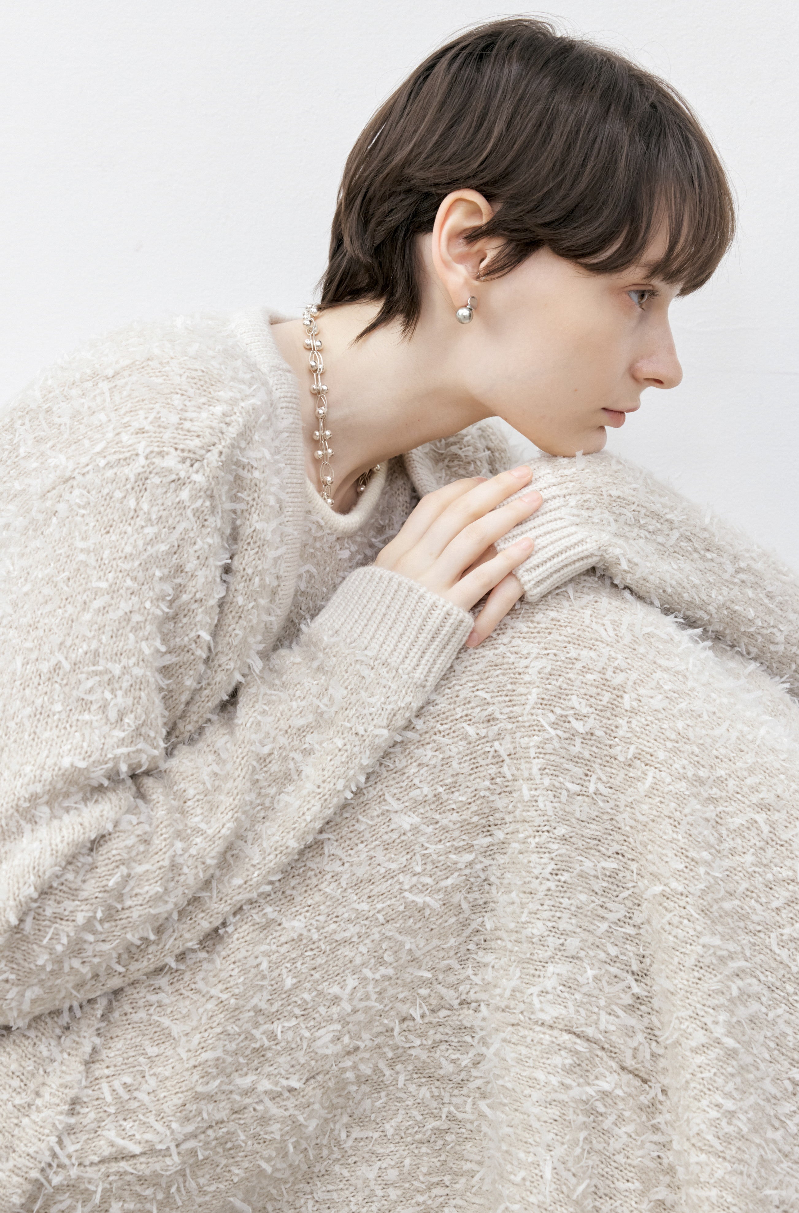 FLUFFY SOFT KNIT CARDIGAN