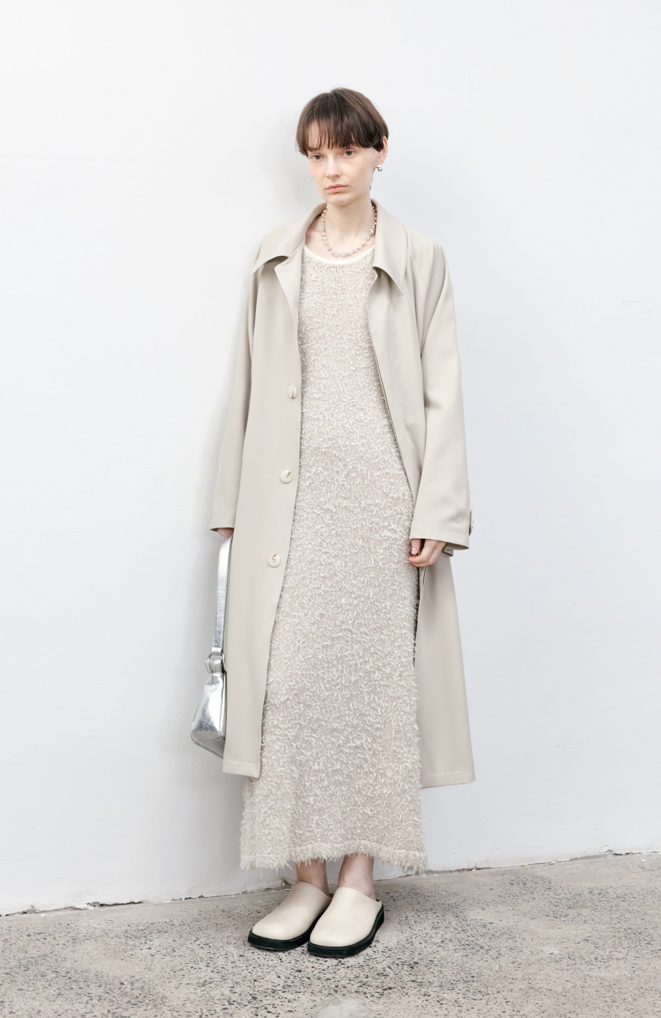 FLUFFY SOFT KNIT DRESS / フラッフィーソフトニットワンピース