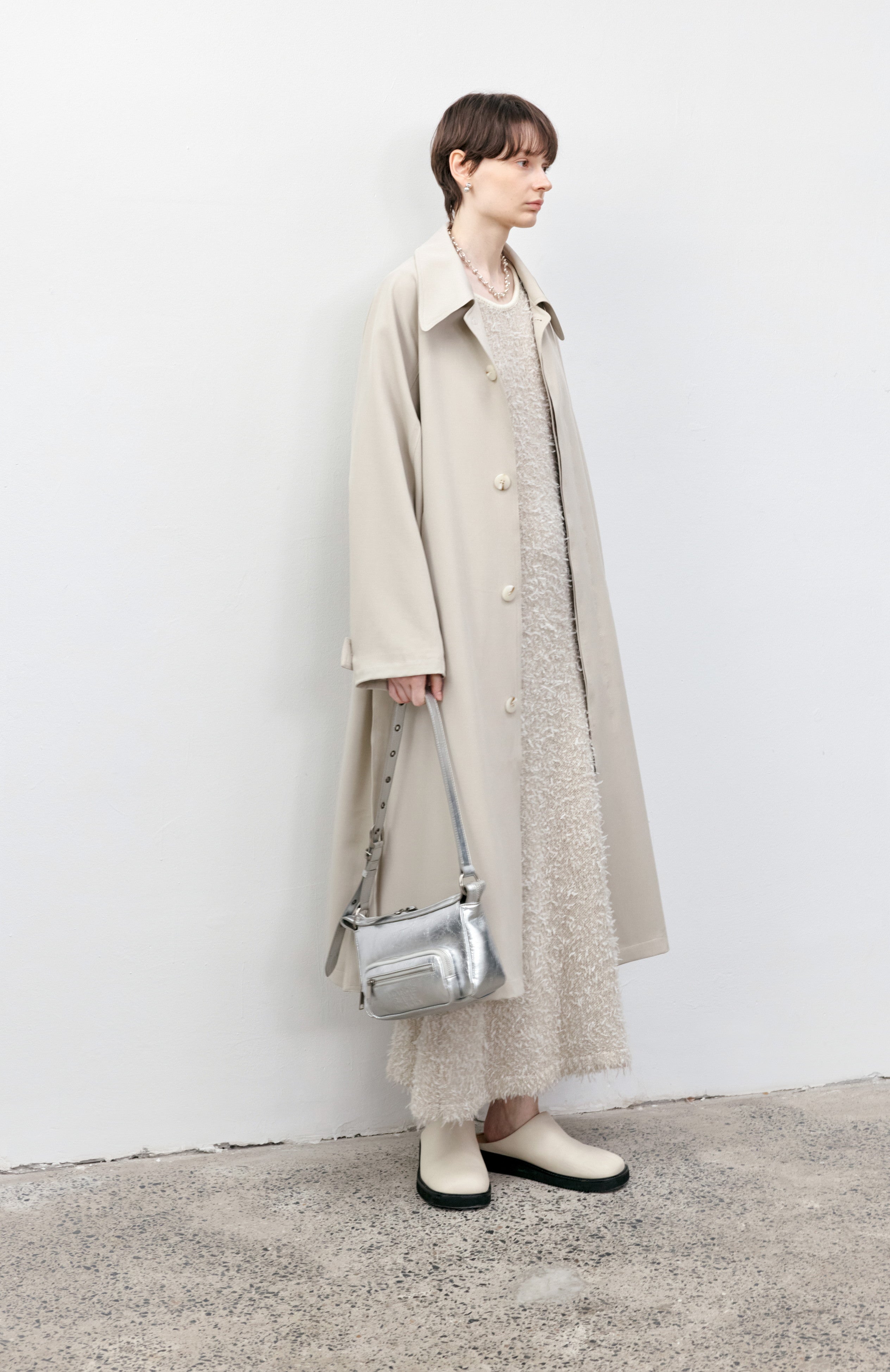 CUFF STRIPE PALE TRENCH / カフストライプペールトレンチ