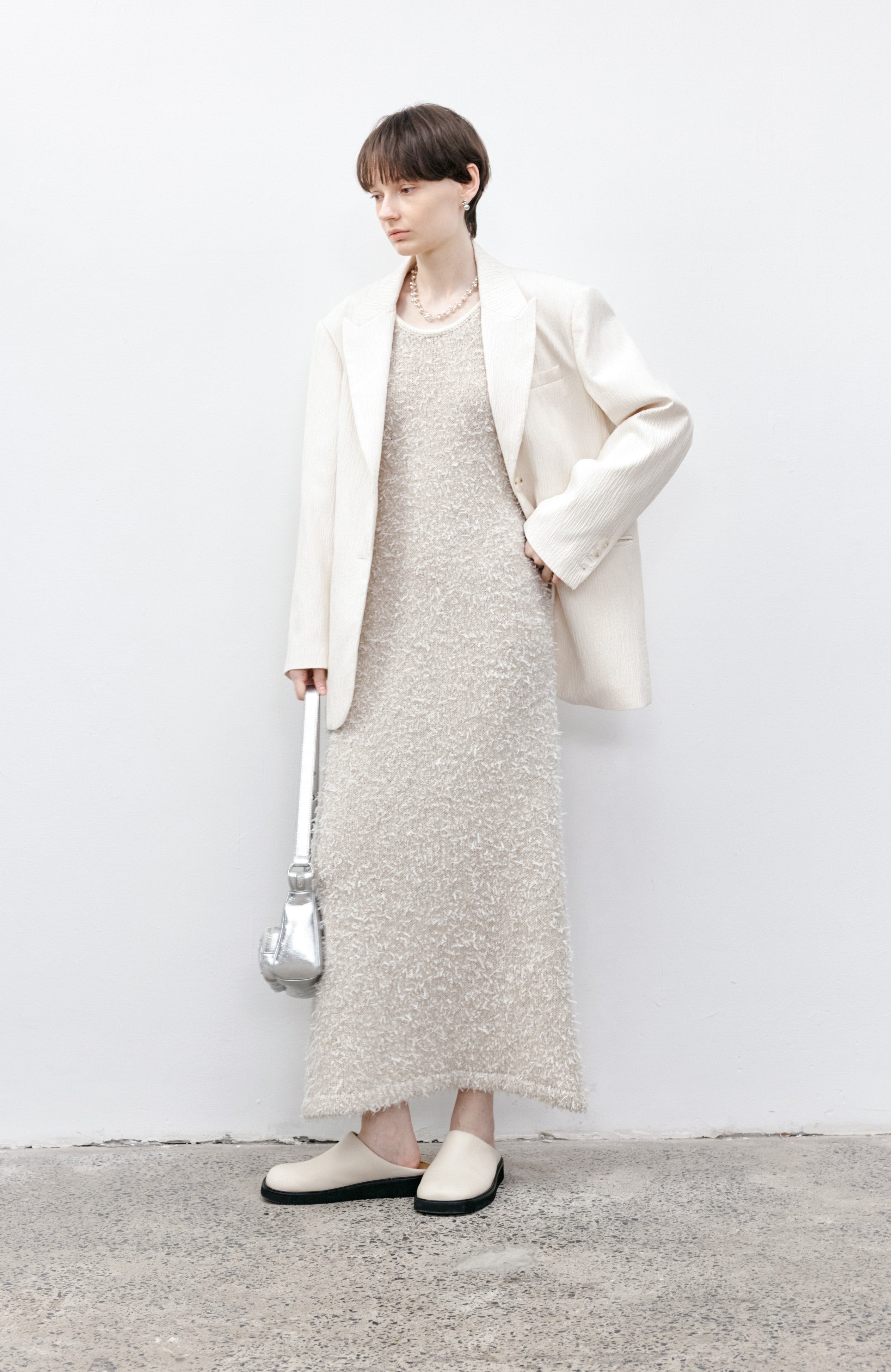 FLUFFY SOFT KNIT DRESS / フラッフィーソフトニットワンピース