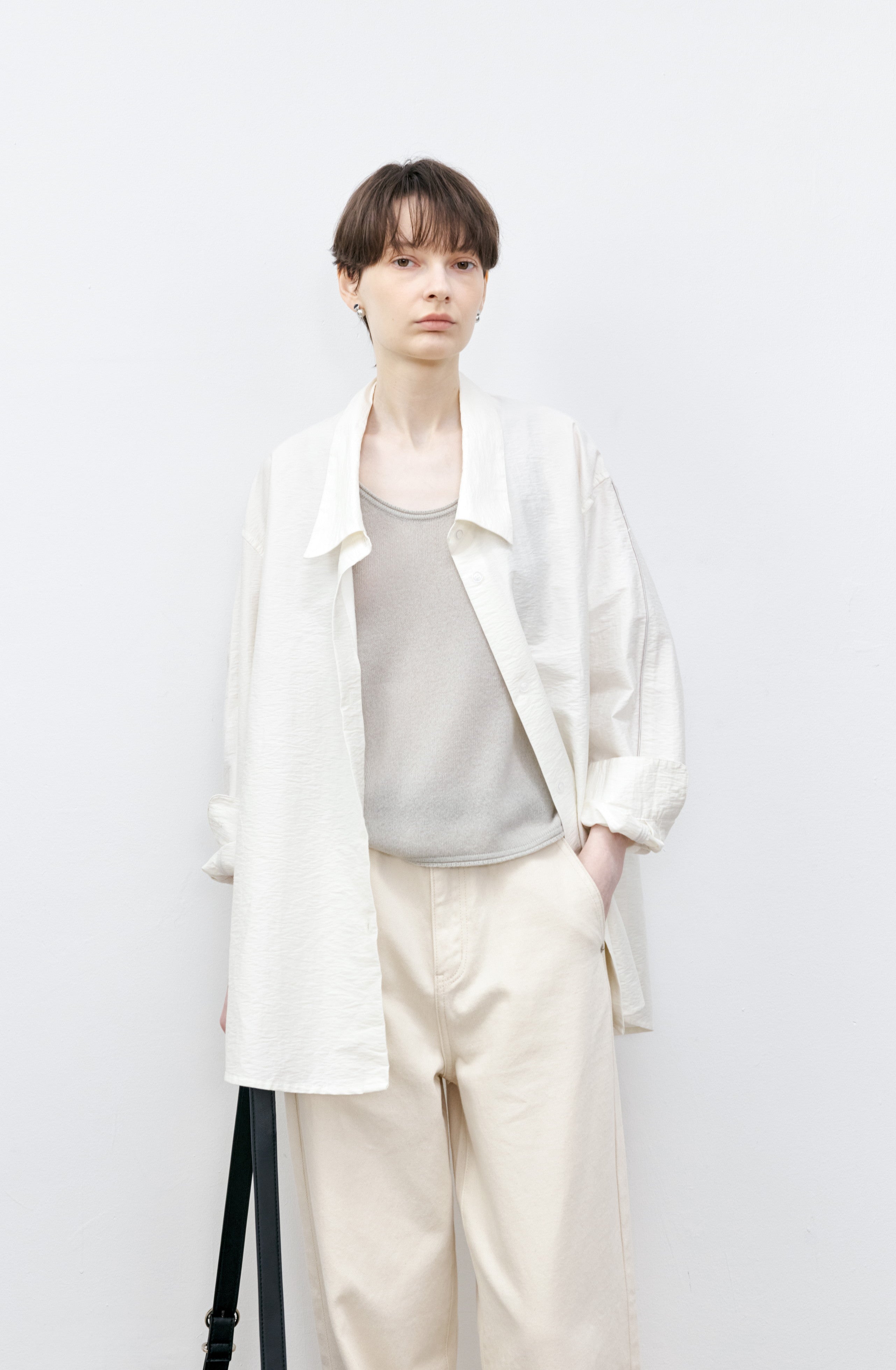 SLEEVE STITCH LOOSE SHIRT / スリーブステッチルーズシャツ