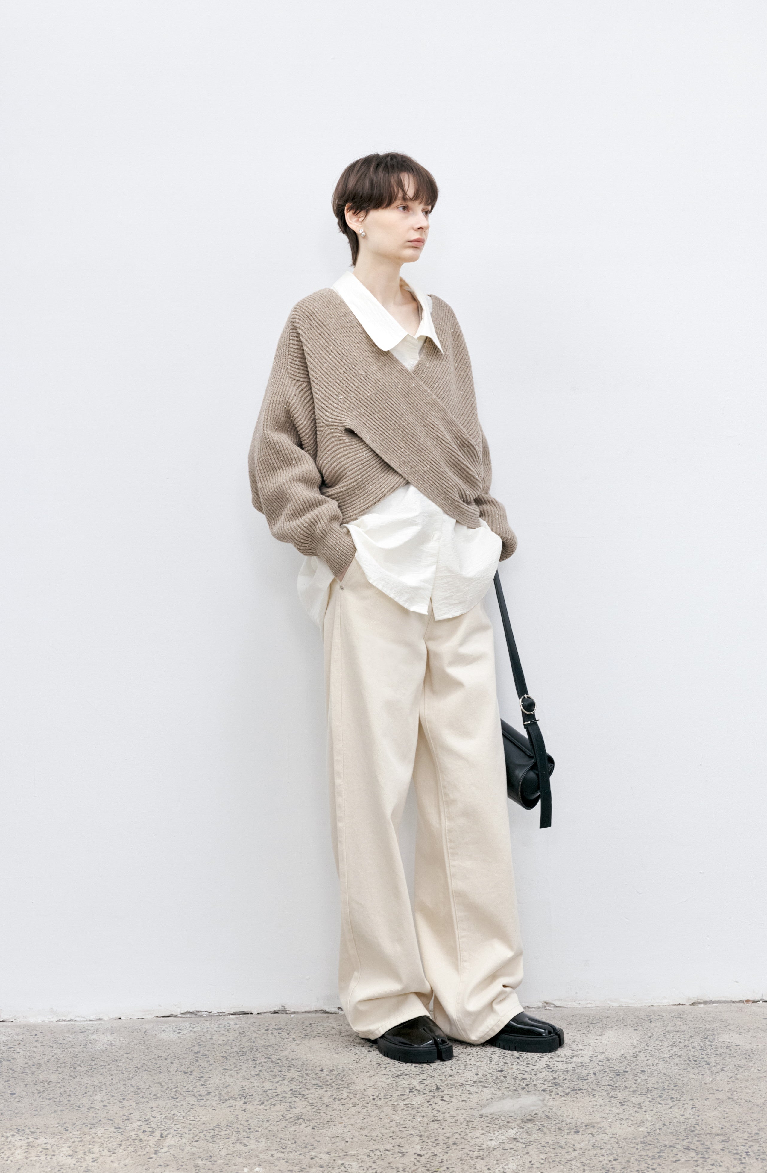 SLEEVE STITCH LOOSE SHIRT / スリーブステッチルーズシャツ