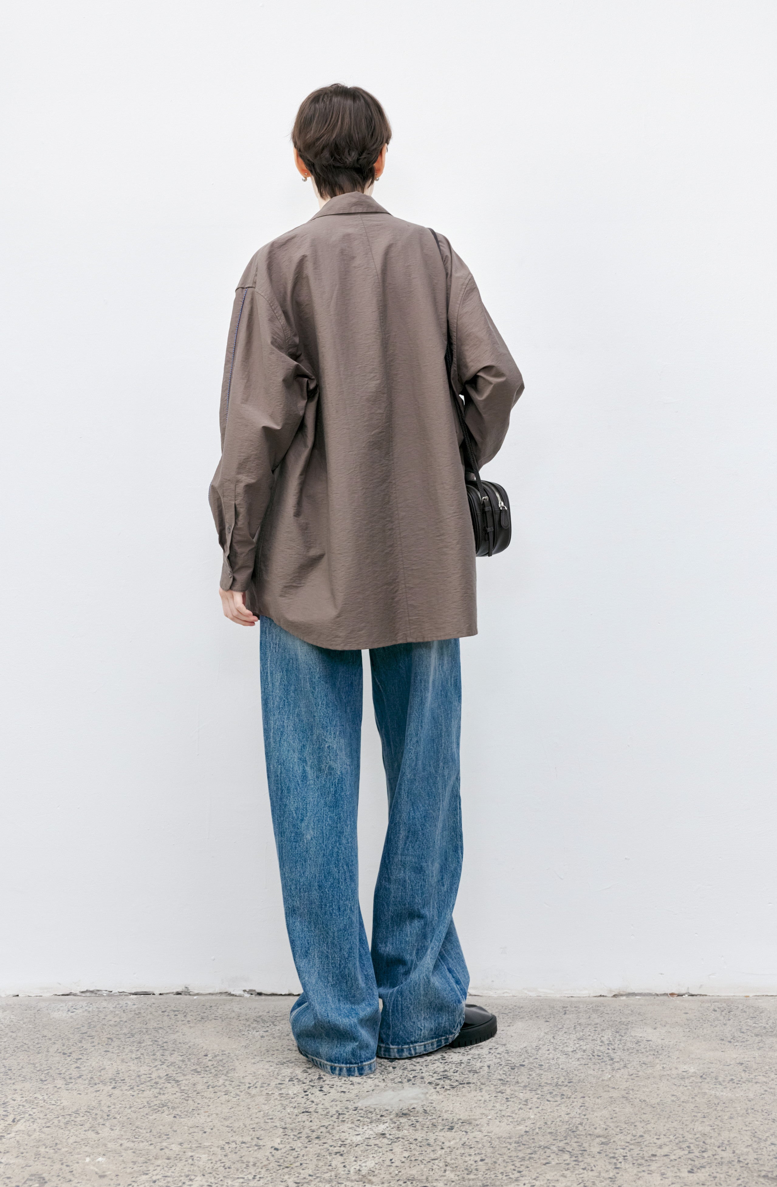 SLEEVE STITCH LOOSE SHIRT / スリーブステッチルーズシャツ