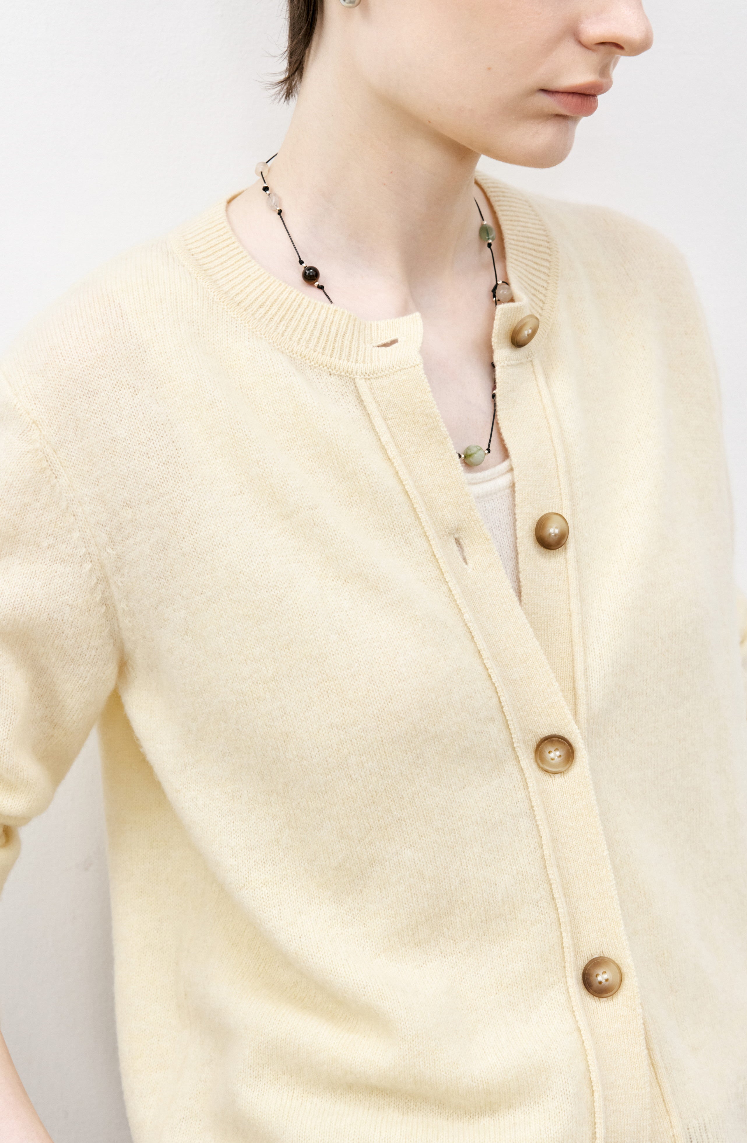 BASIC SOFT WOOL CARDIGAN