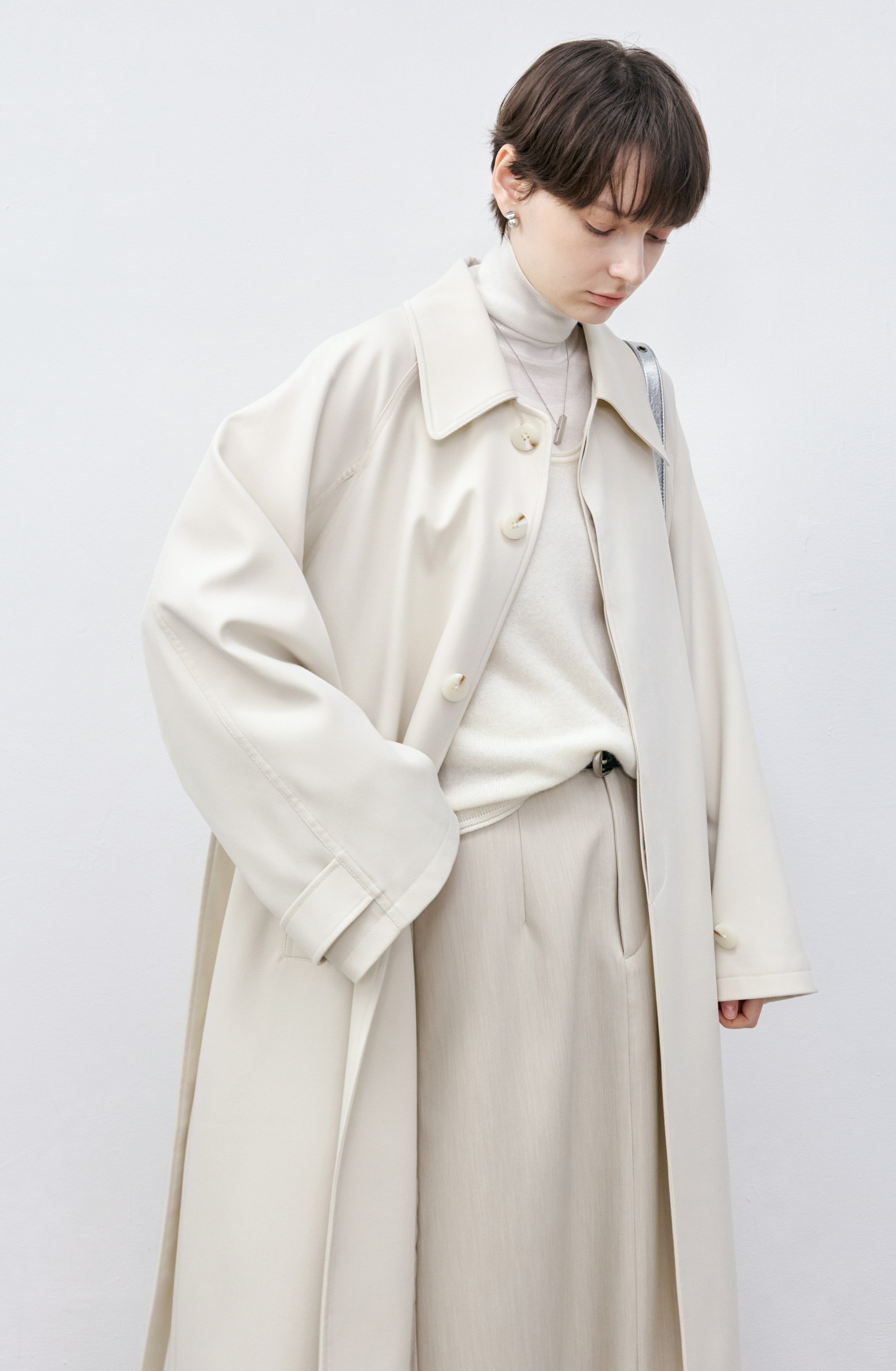 NATURAL PLAIN PALE TRENCH