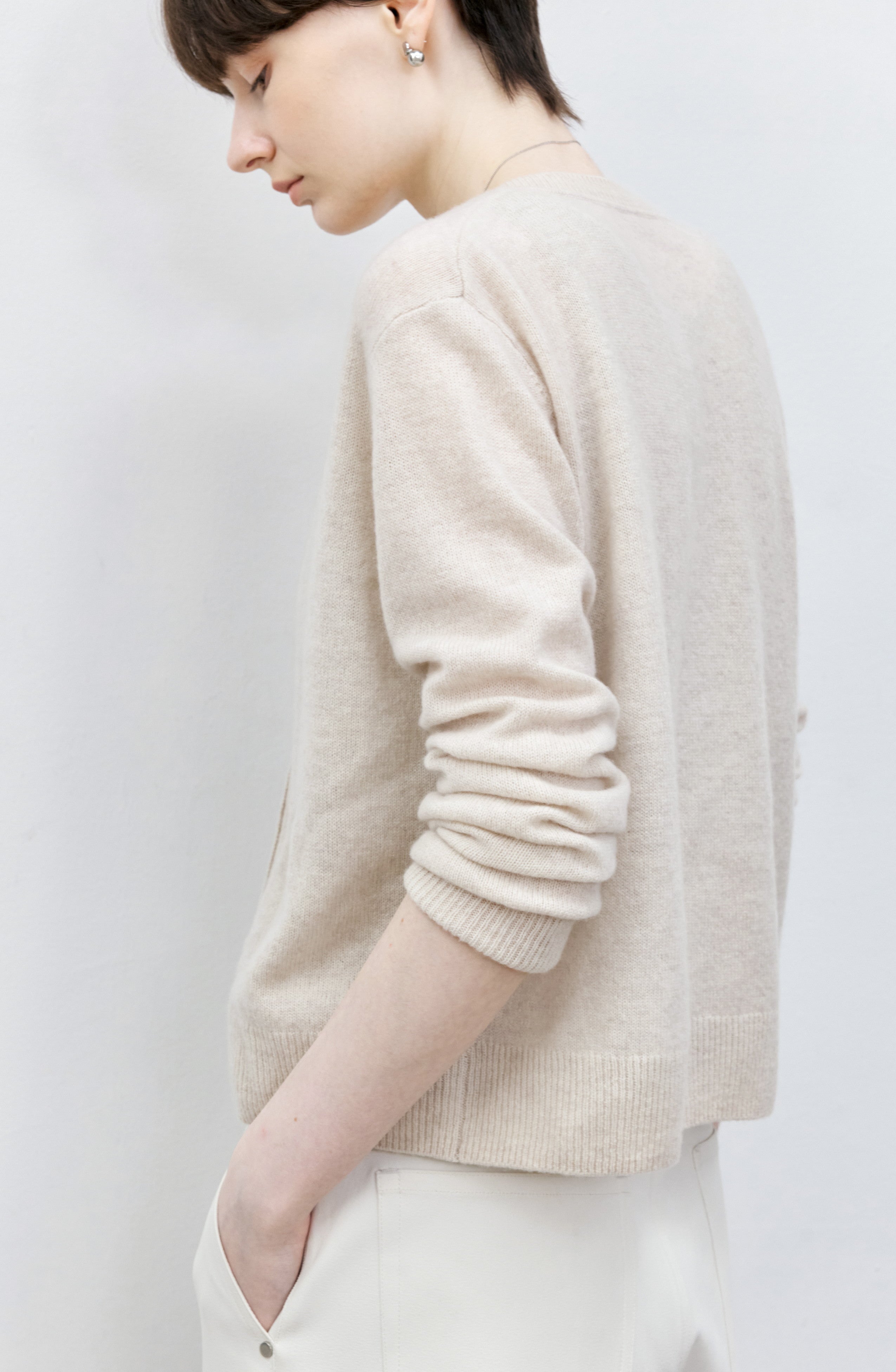 BASIC SOFT WOOL CARDIGAN