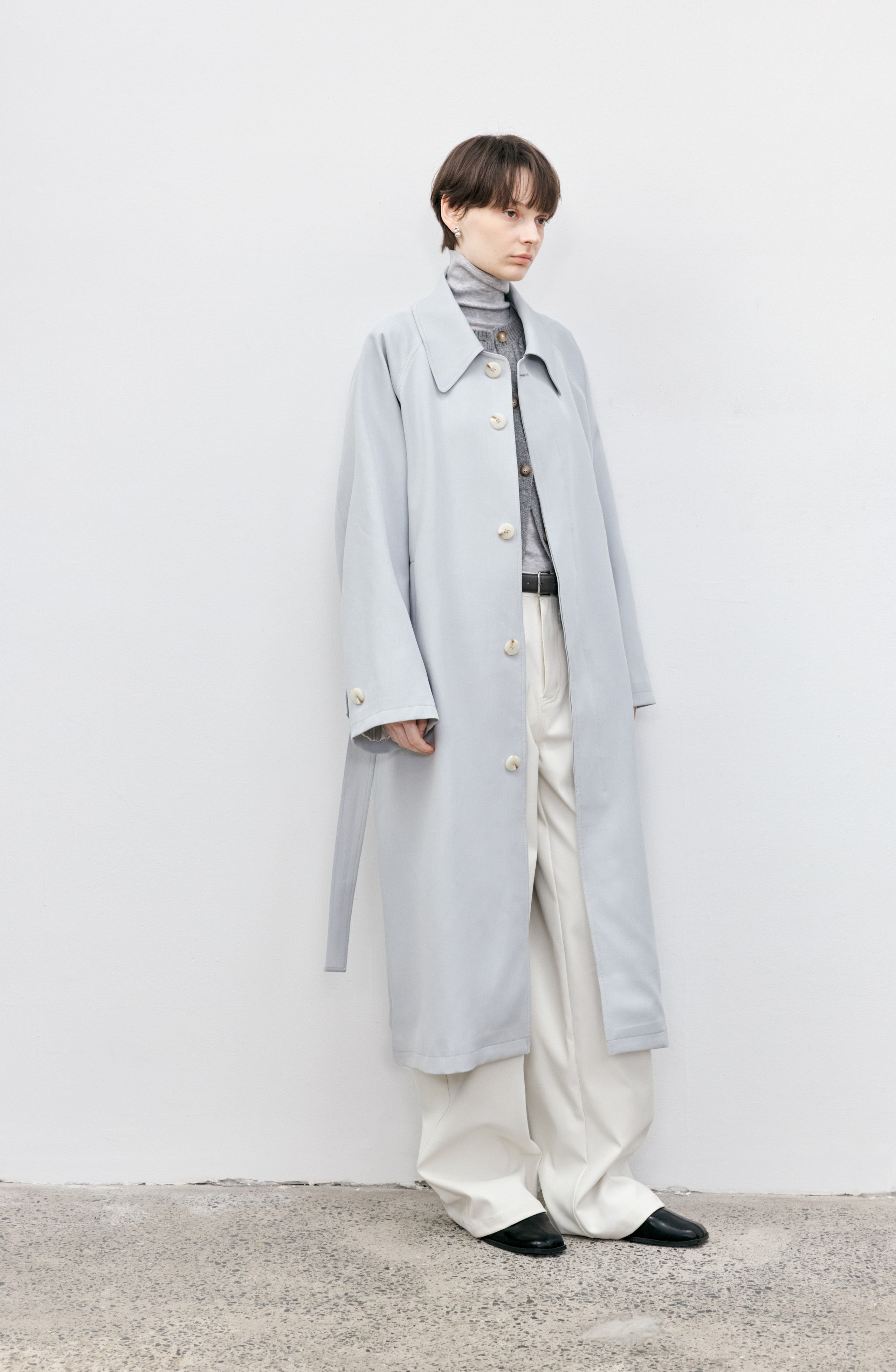 CUFF STRIPE PALE TRENCH / カフストライプペールトレンチ