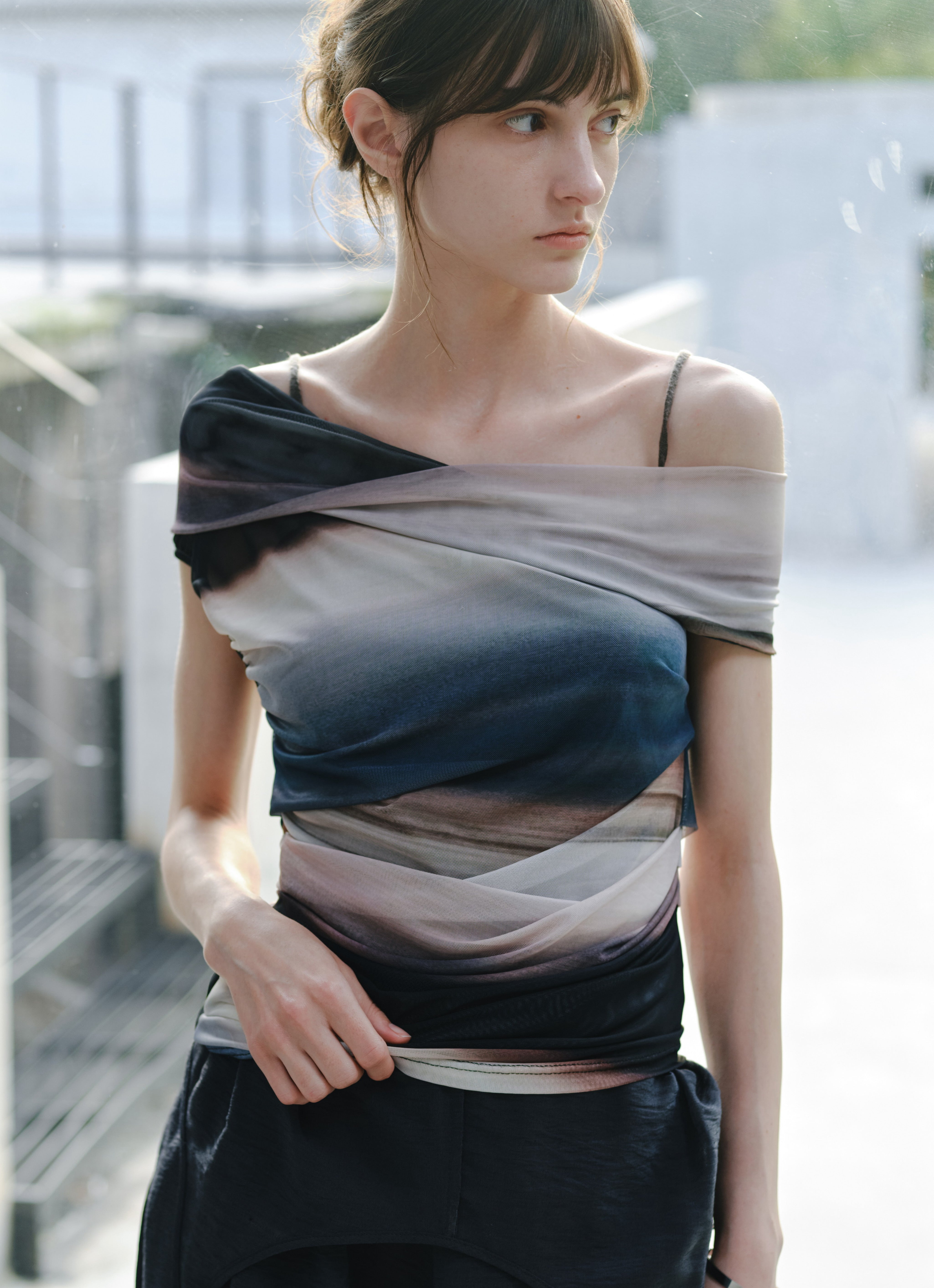 LIGHT SHADOW MESH TOP / ライトシャドウメッシュトップ