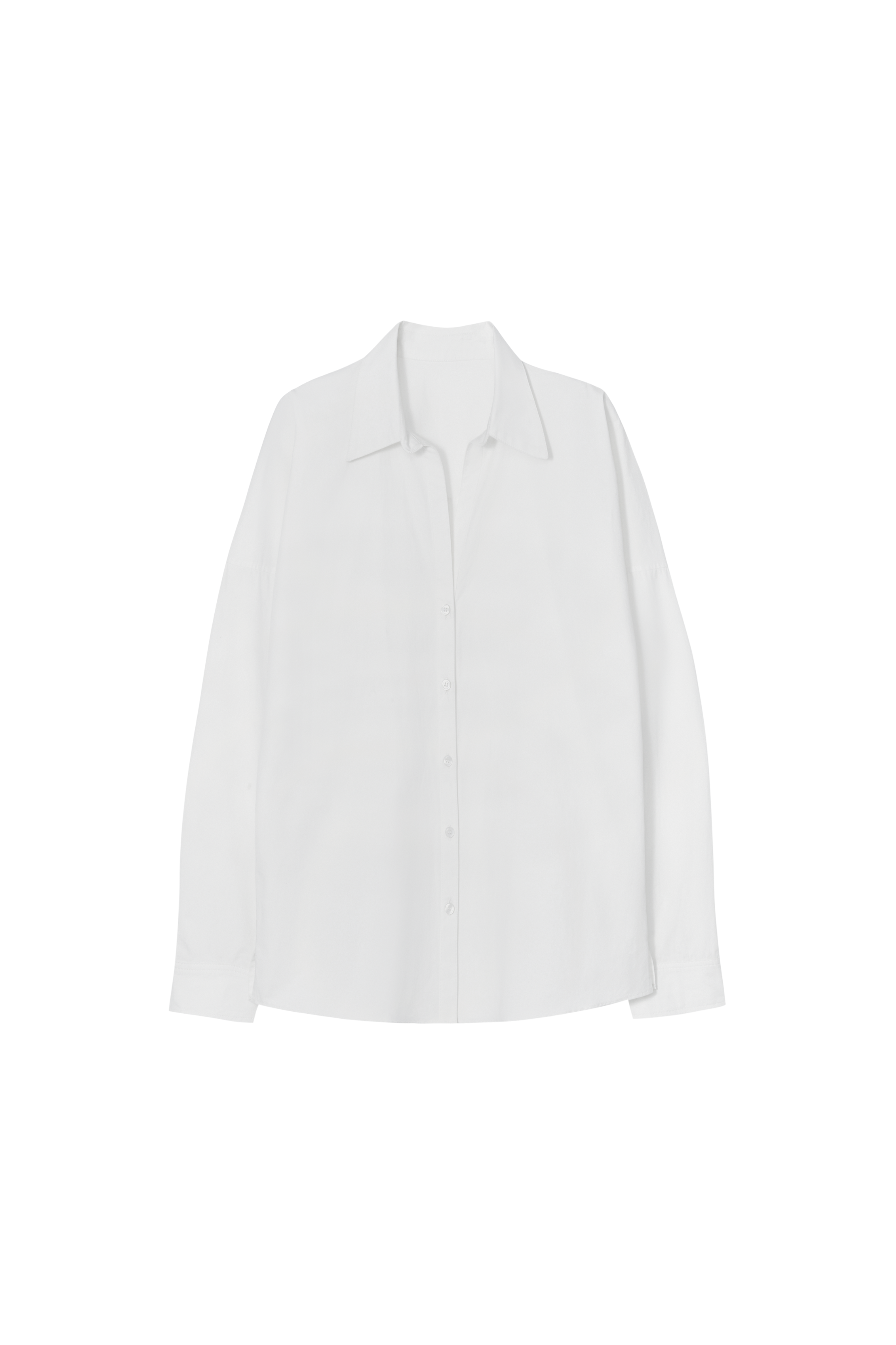 V CHEST COOL WHITE SHIRT / Vチェストクールホワイトシャツ