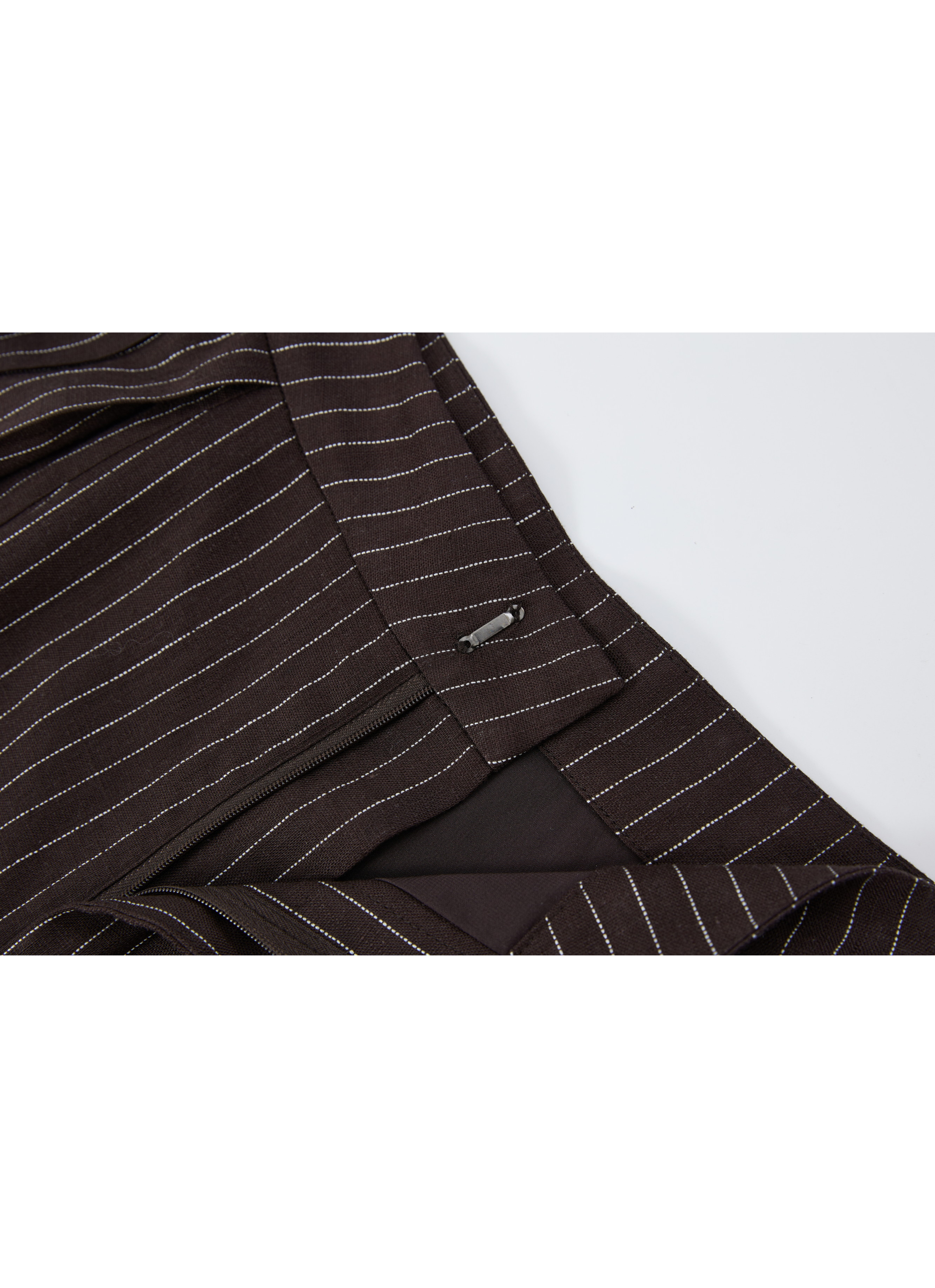 SIDE PLEAT STRIPE PANTS