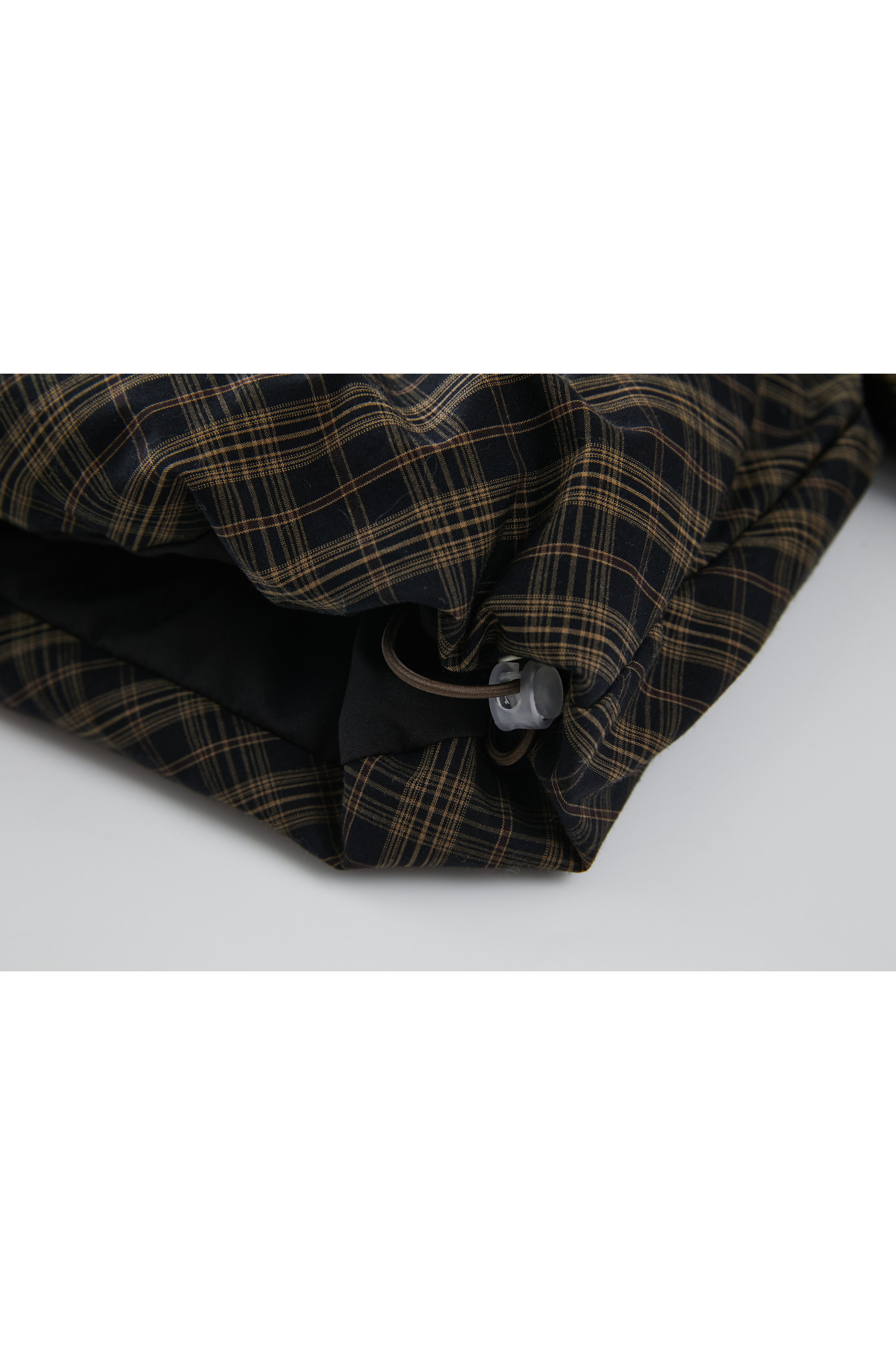 DARK PLAID LAPEL DOWN / ダークチェックラペルダウン