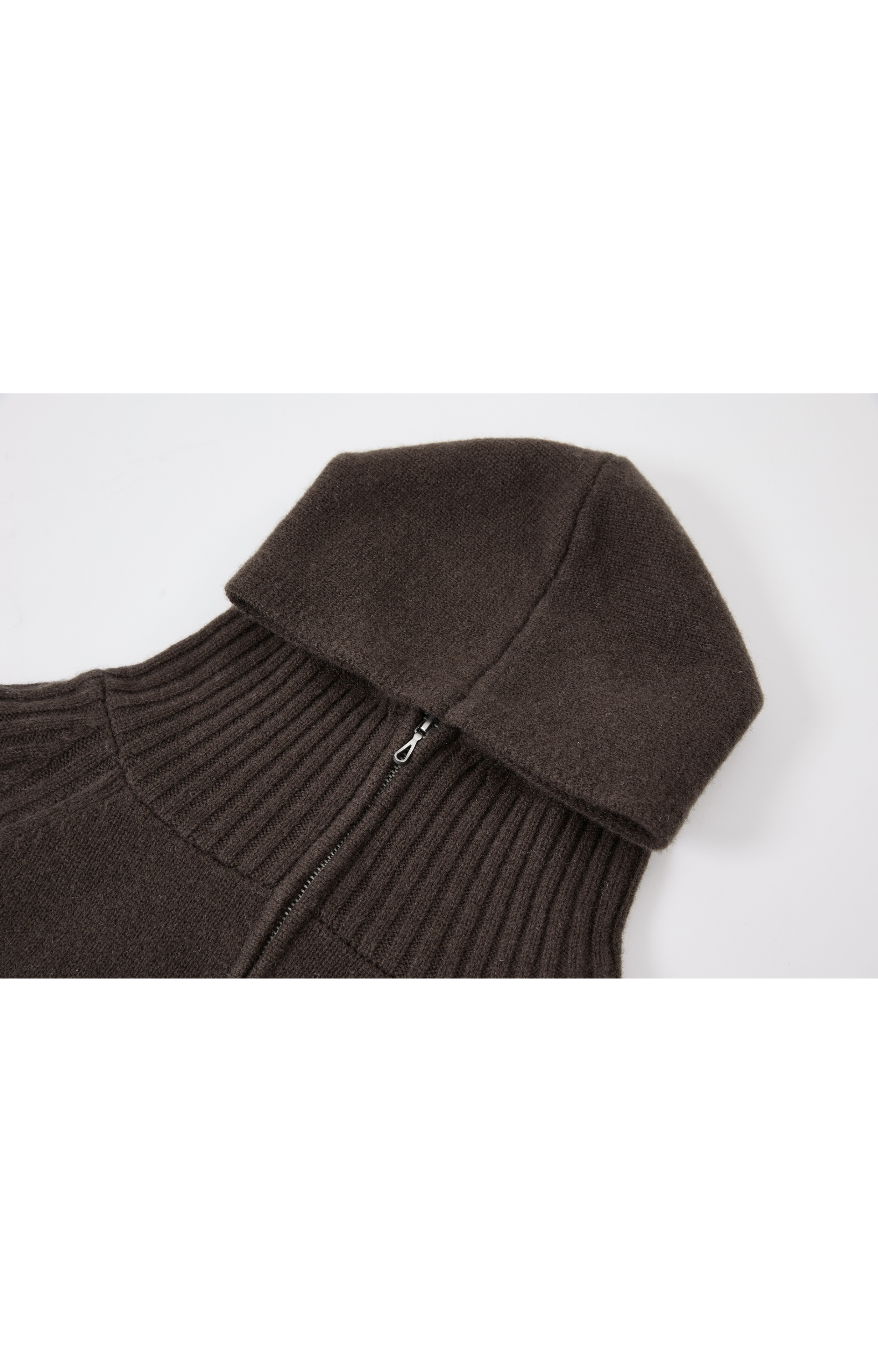 ZIP FIT WOOL CARDIGAN / ジップフィットウールカーディガン