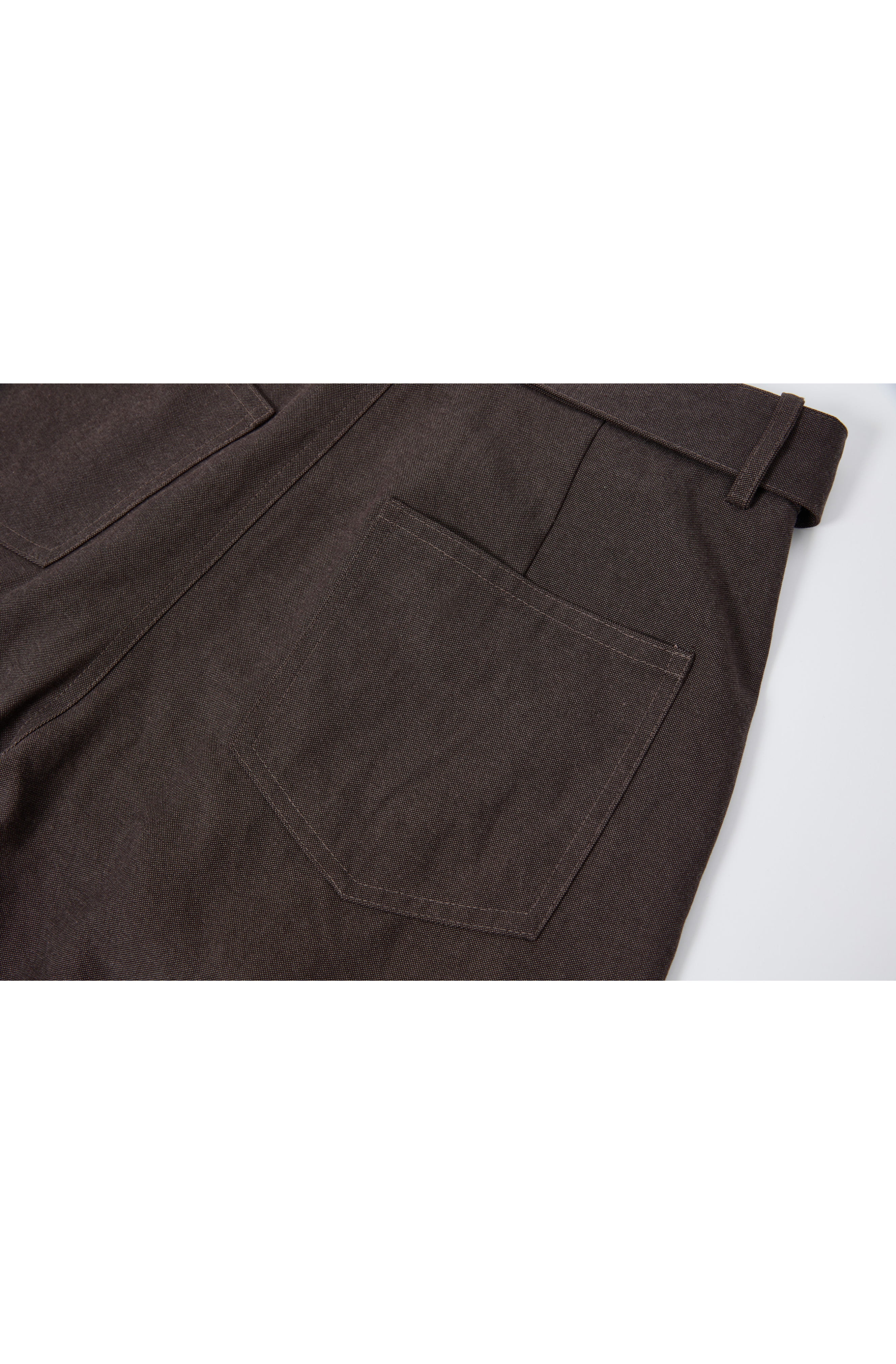 WIDE CURVE HALF PANTS