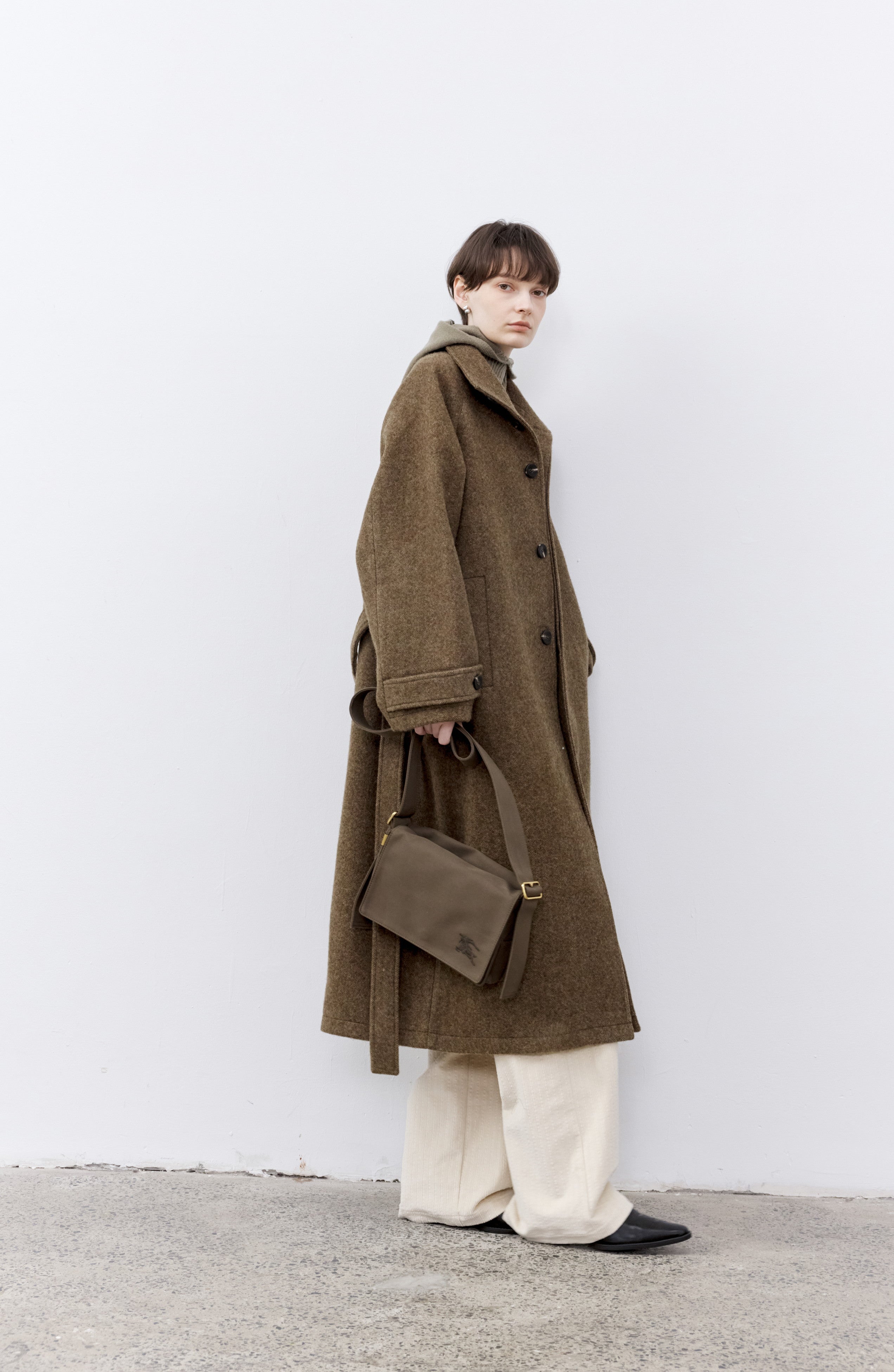 MULTI BUTTON WOOL COAT