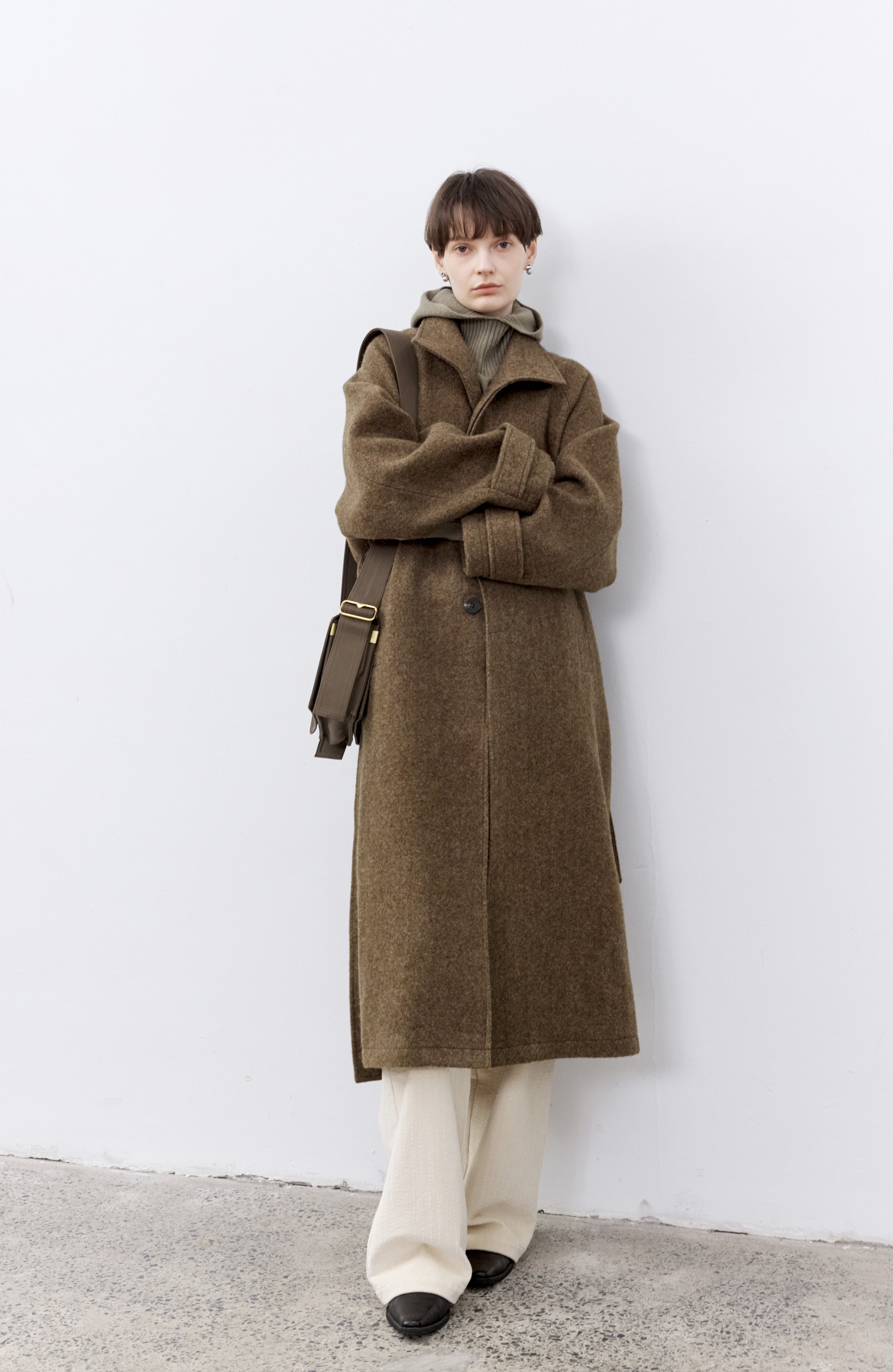 MULTI BUTTON WOOL COAT