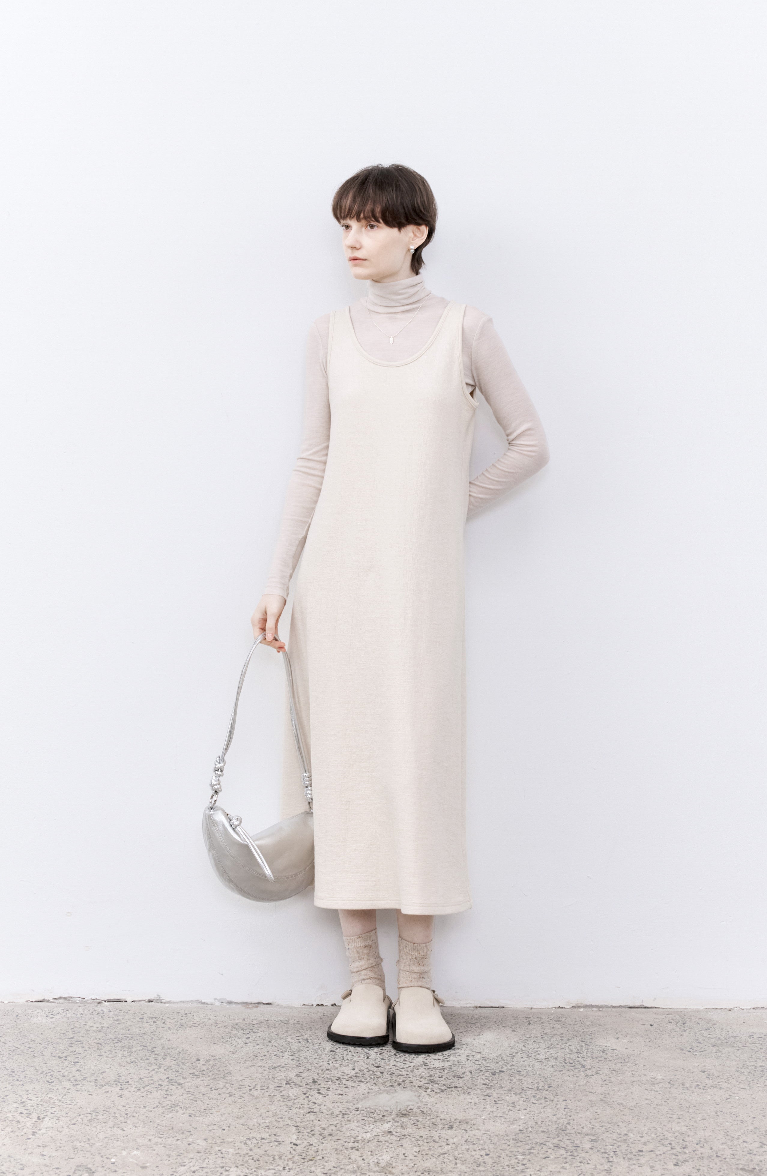 TANK VEST KNIT DRESS / タンクベストニットワンピース