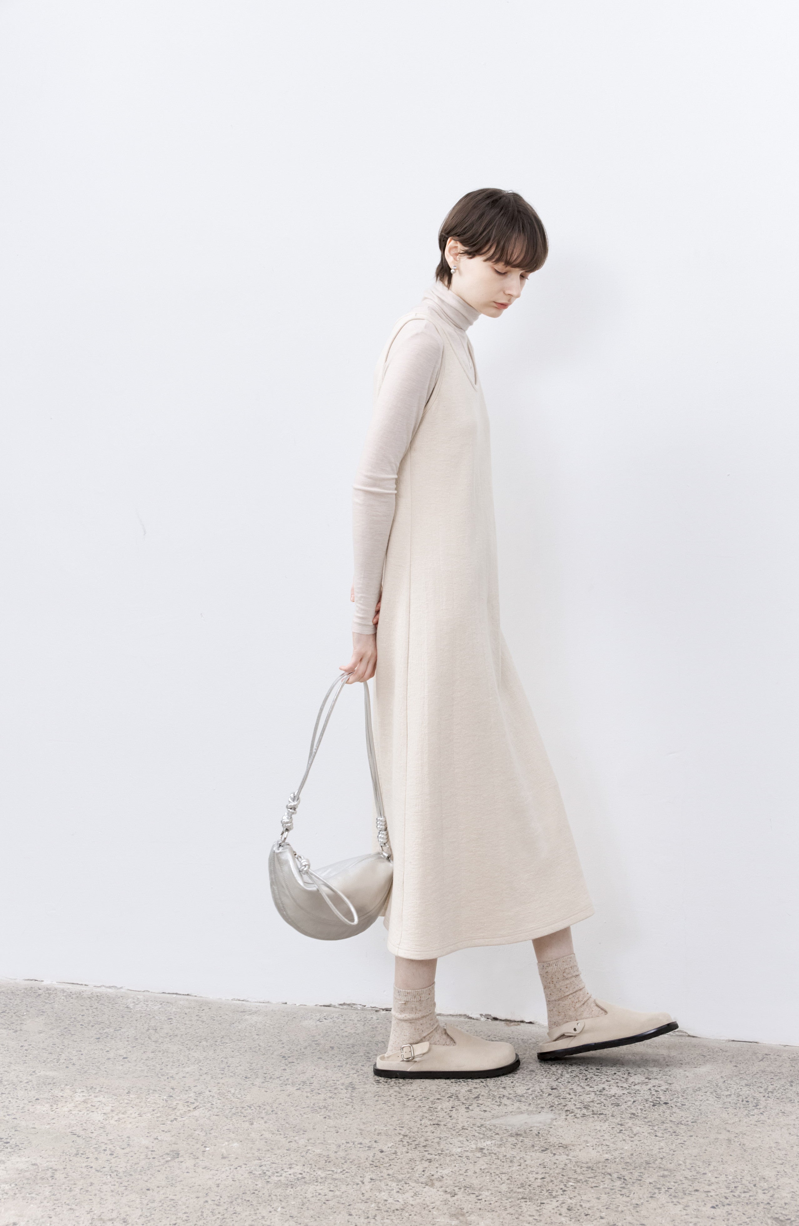 TANK VEST KNIT DRESS / タンクベストニットワンピース