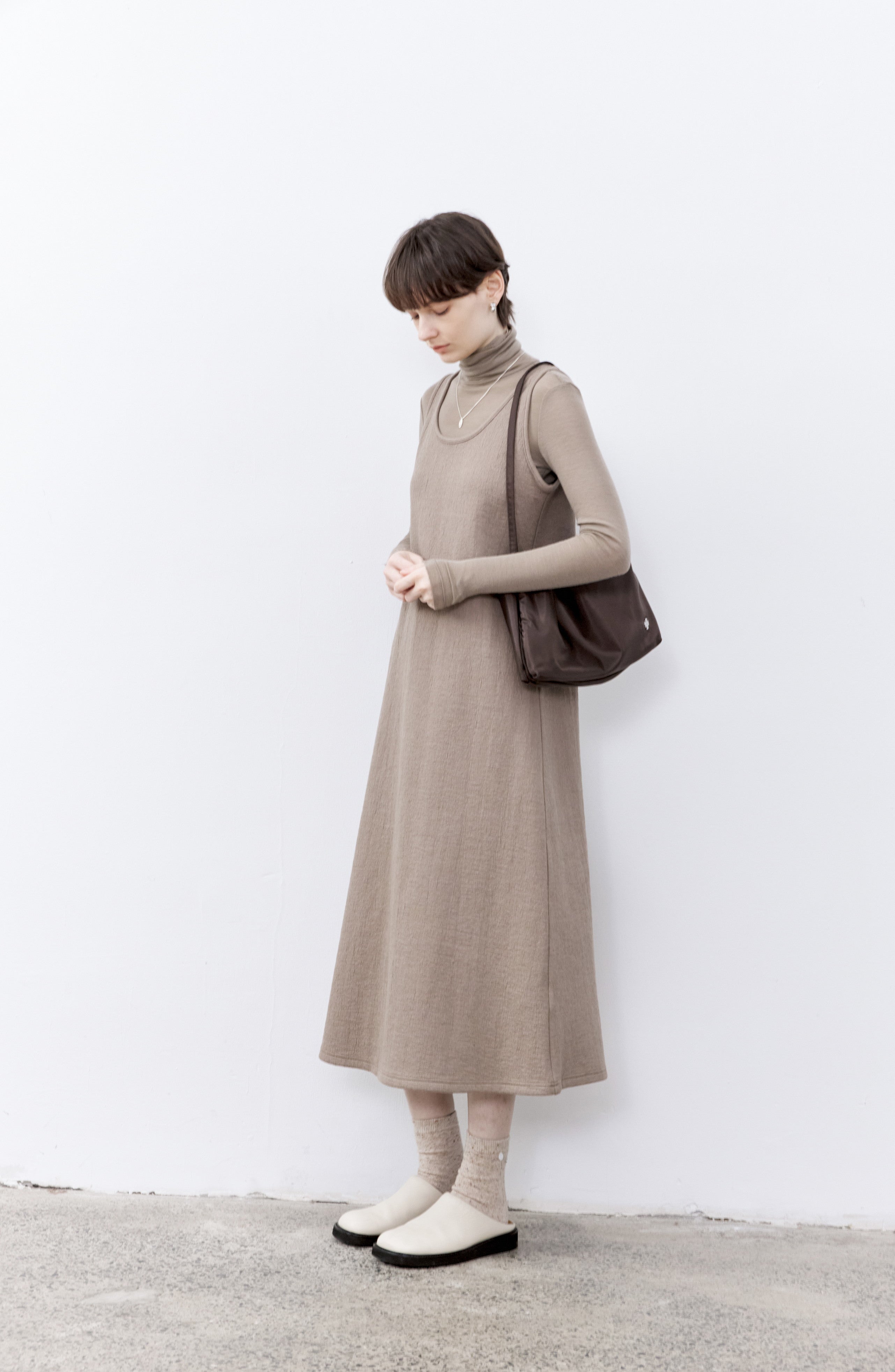 TANK VEST KNIT DRESS / タンクベストニットワンピース