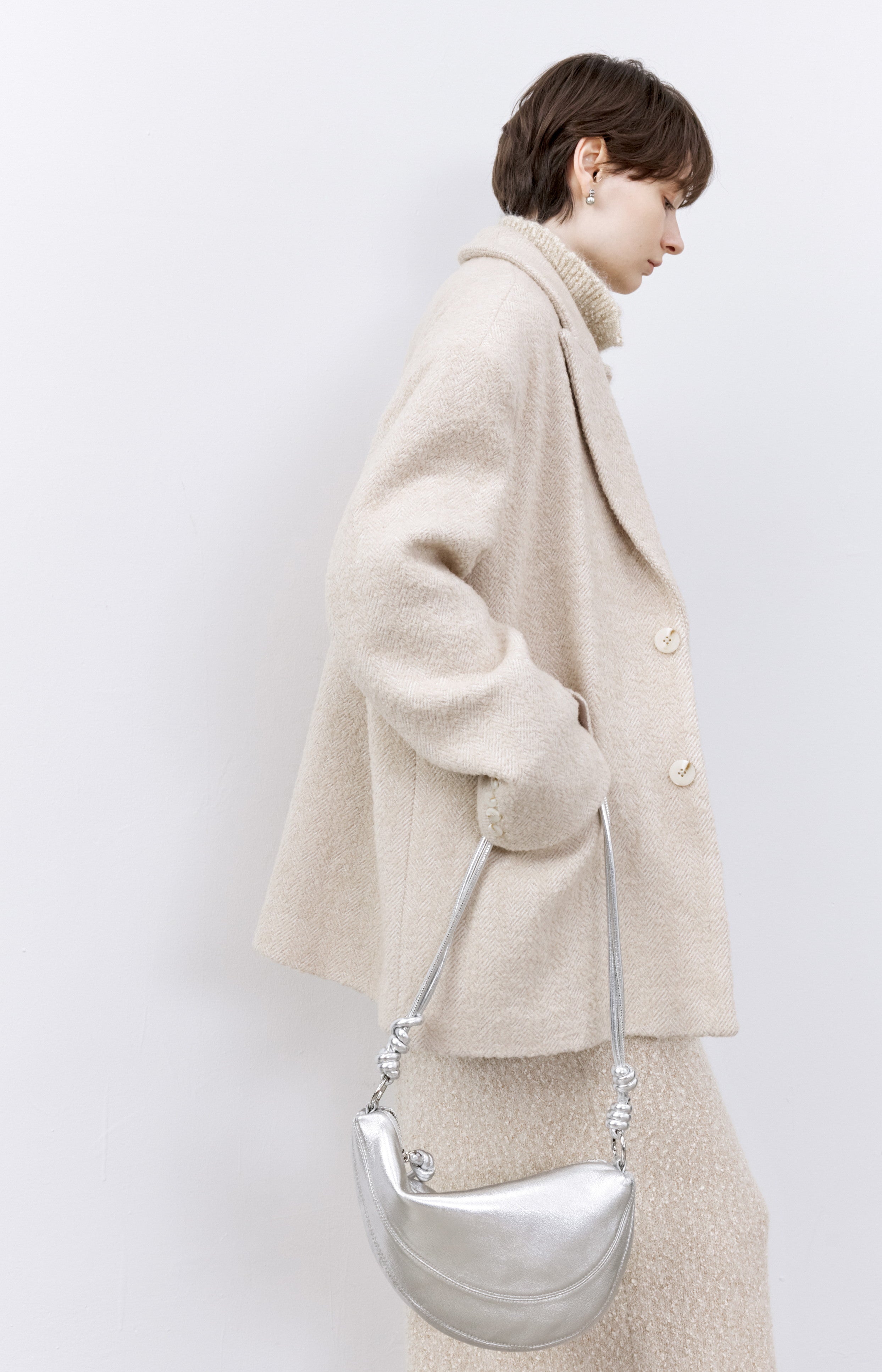 SOFT WOOL COAT JACKET